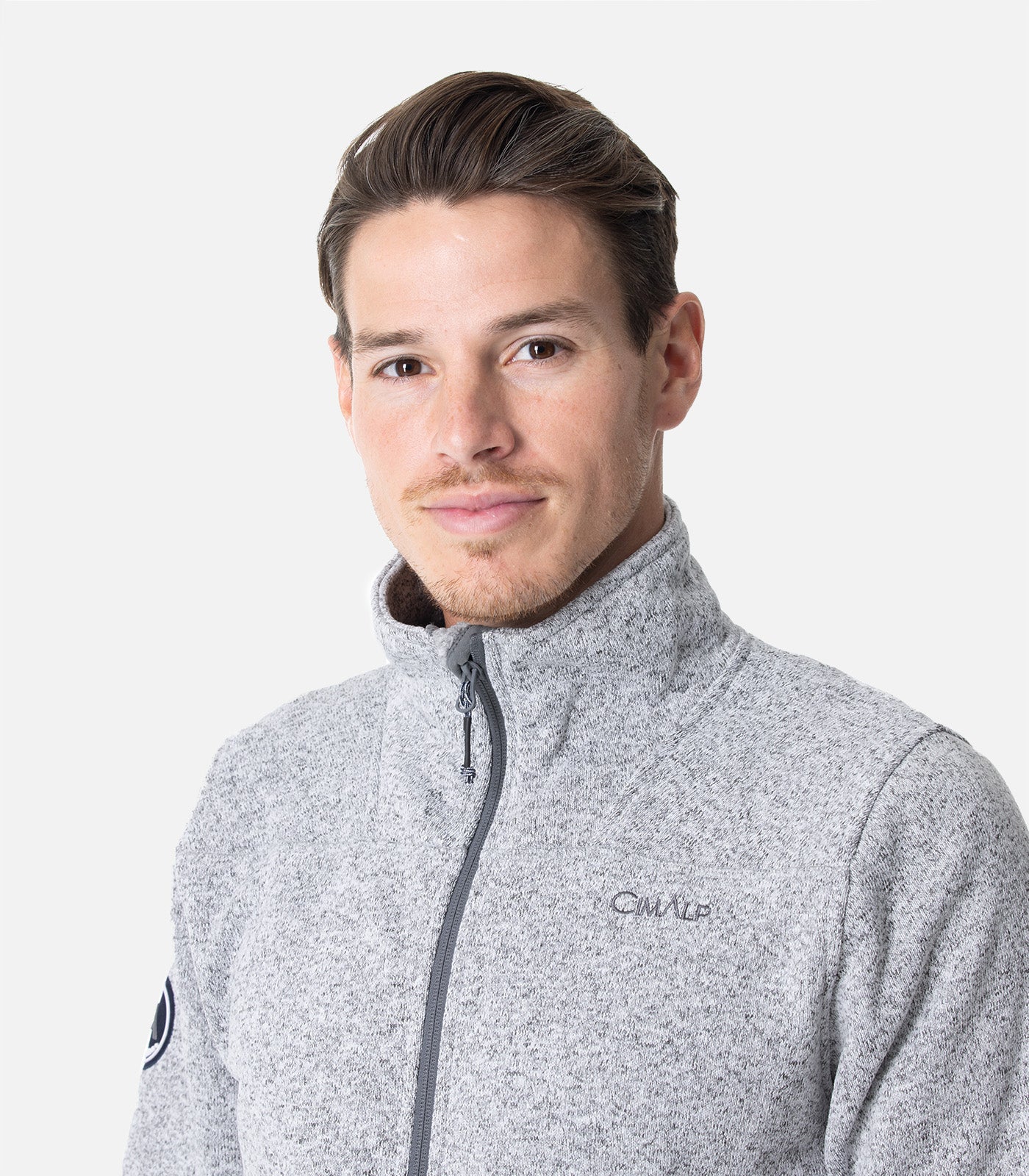 cimalp-royans-4-h-polaire-homme-aspect-laine-recycl-e image 5