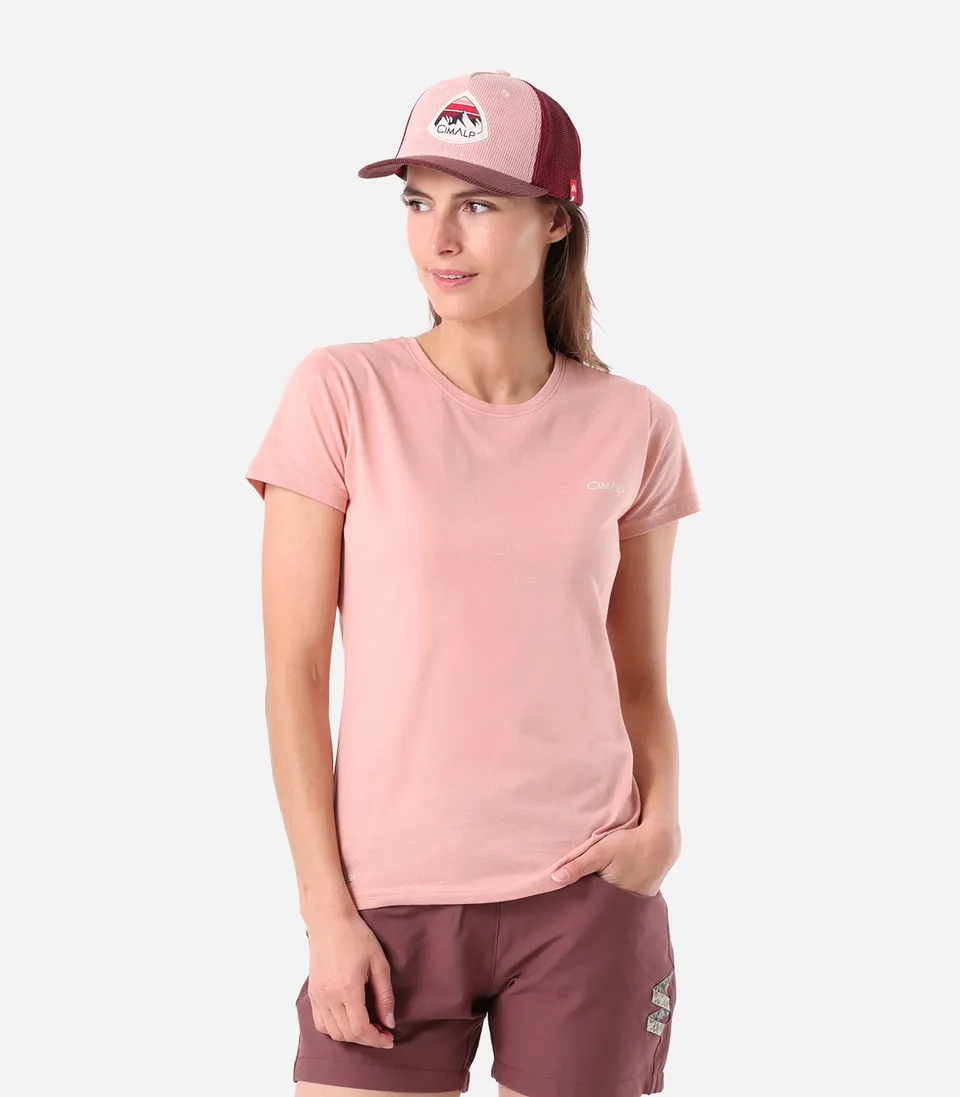 cimalp-map-3-f-t-shirt-rando-femme-rose-upf-30 image 1