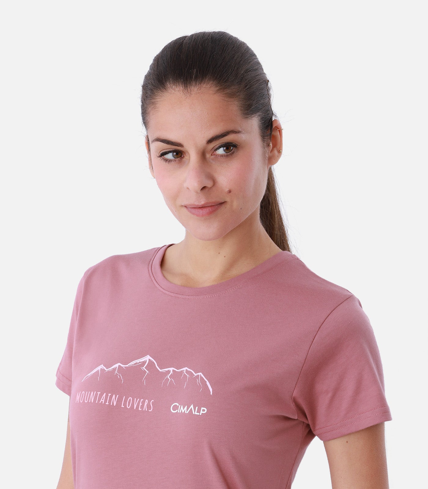 cimalp-mountain-2-f-t-shirt-rando-femme-rose-anti-uv image 6