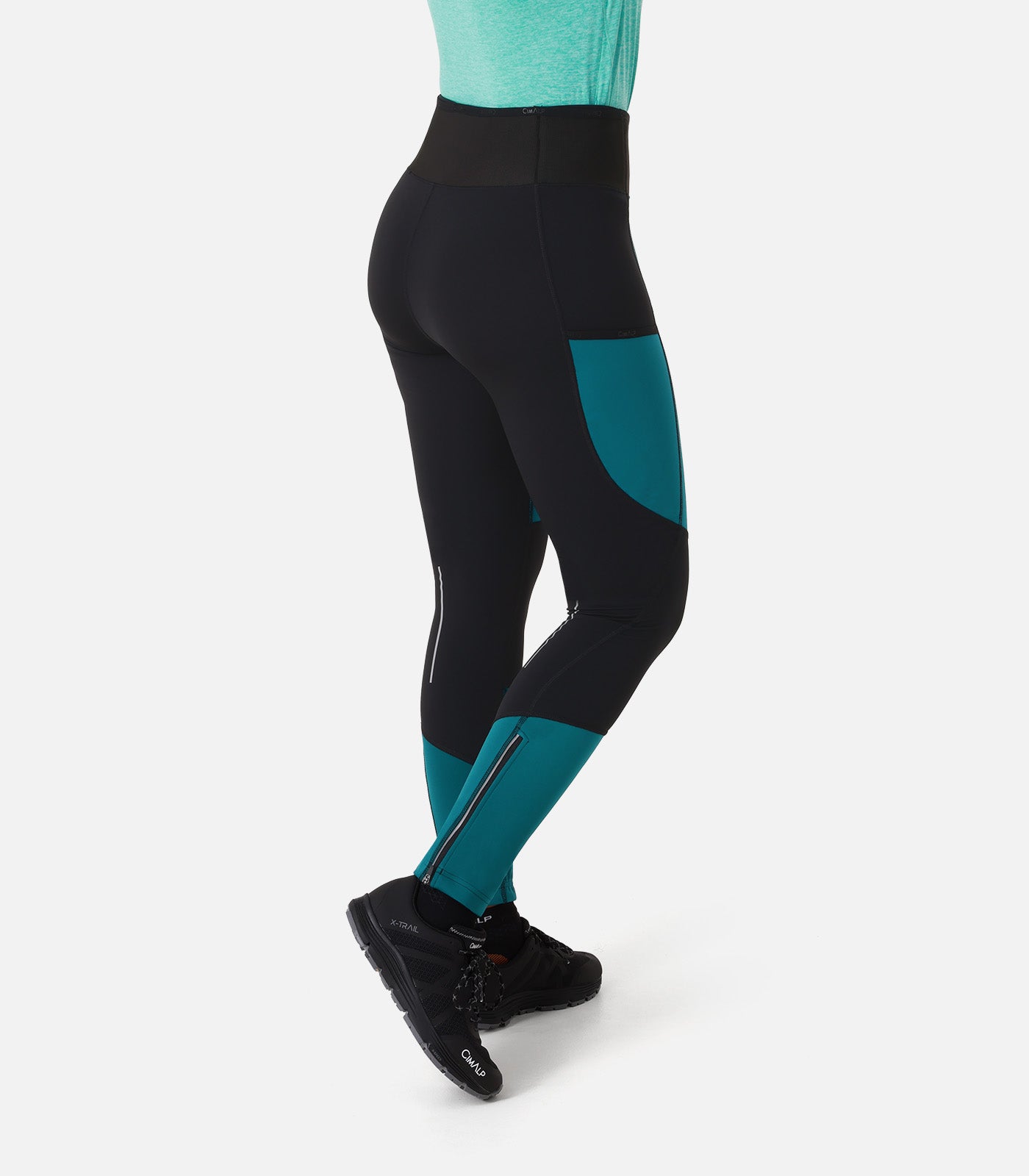cimalp-winter-tight-4-f-collant-trail-femme-bleu-coupe-vent image 4