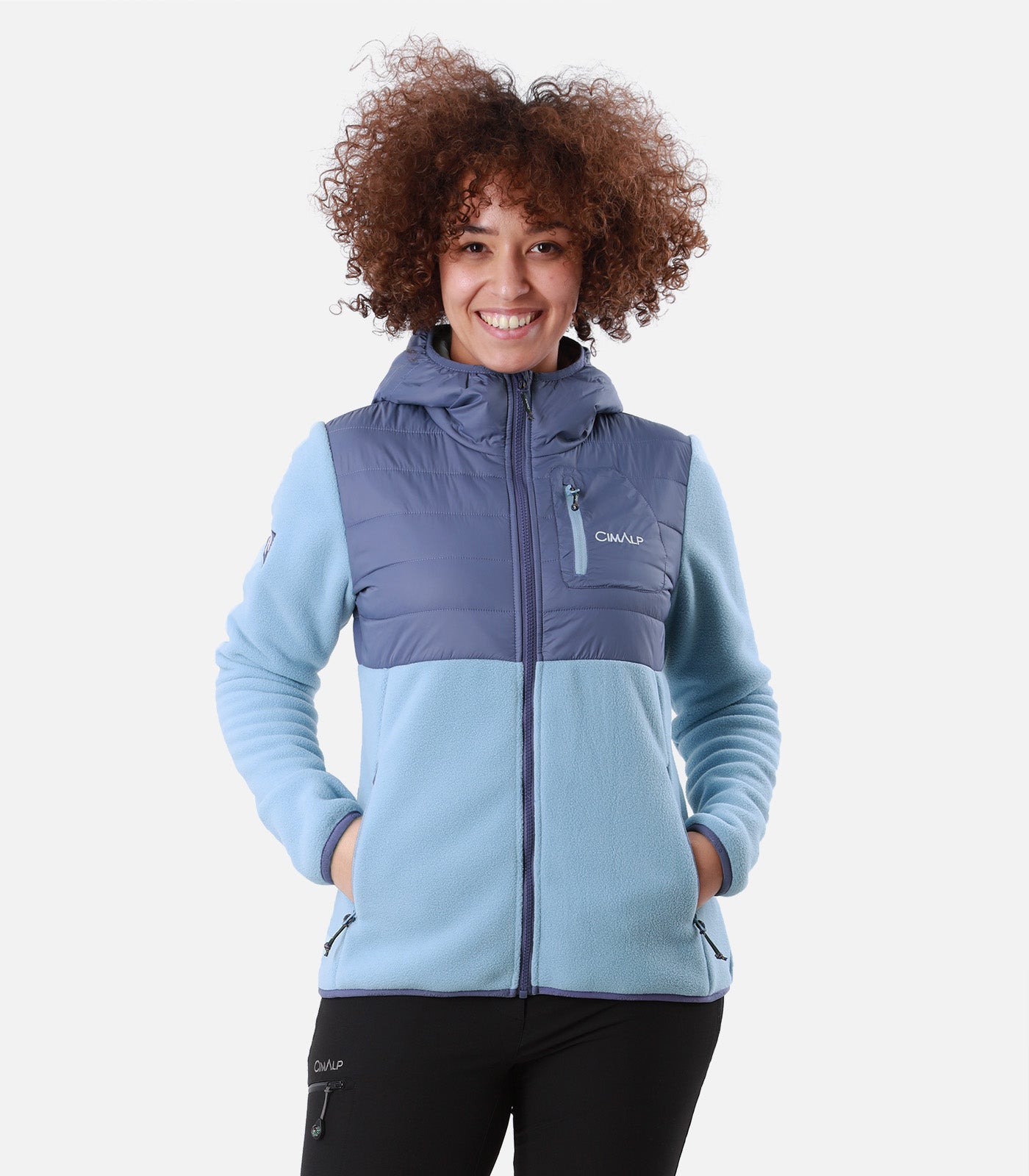 cimalp-charvet-f-veste-polaire-femme-ciel-m-rinos image 1