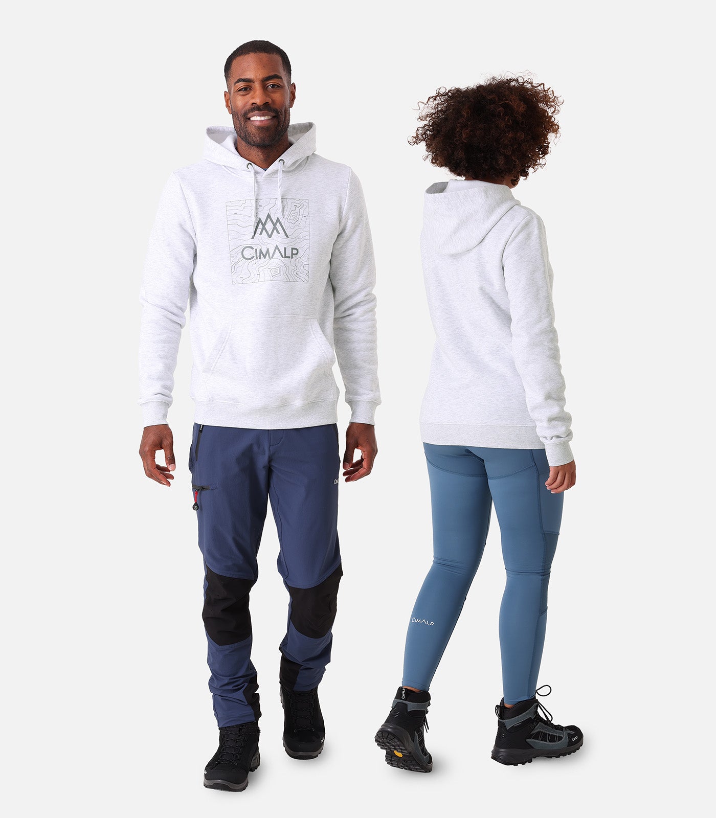 cimalp-icon-2-hoodie-sweat-capuche-brique-coton image 3