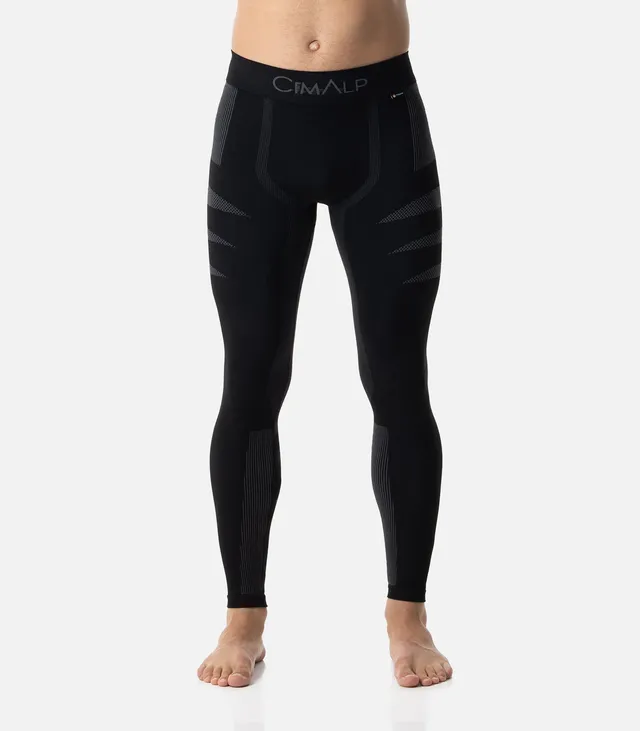 cimalp-strategic-pant-3-collant-thermique-homme-noir-bleu-bambou image 1