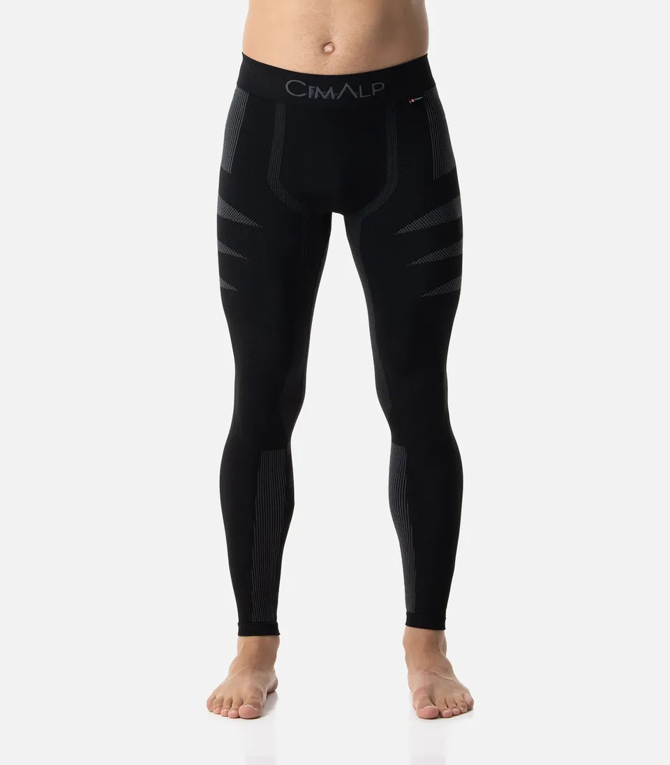 cimalp-strategic-pant-3-collant-thermique-homme-noir-bleu-bambou image 1