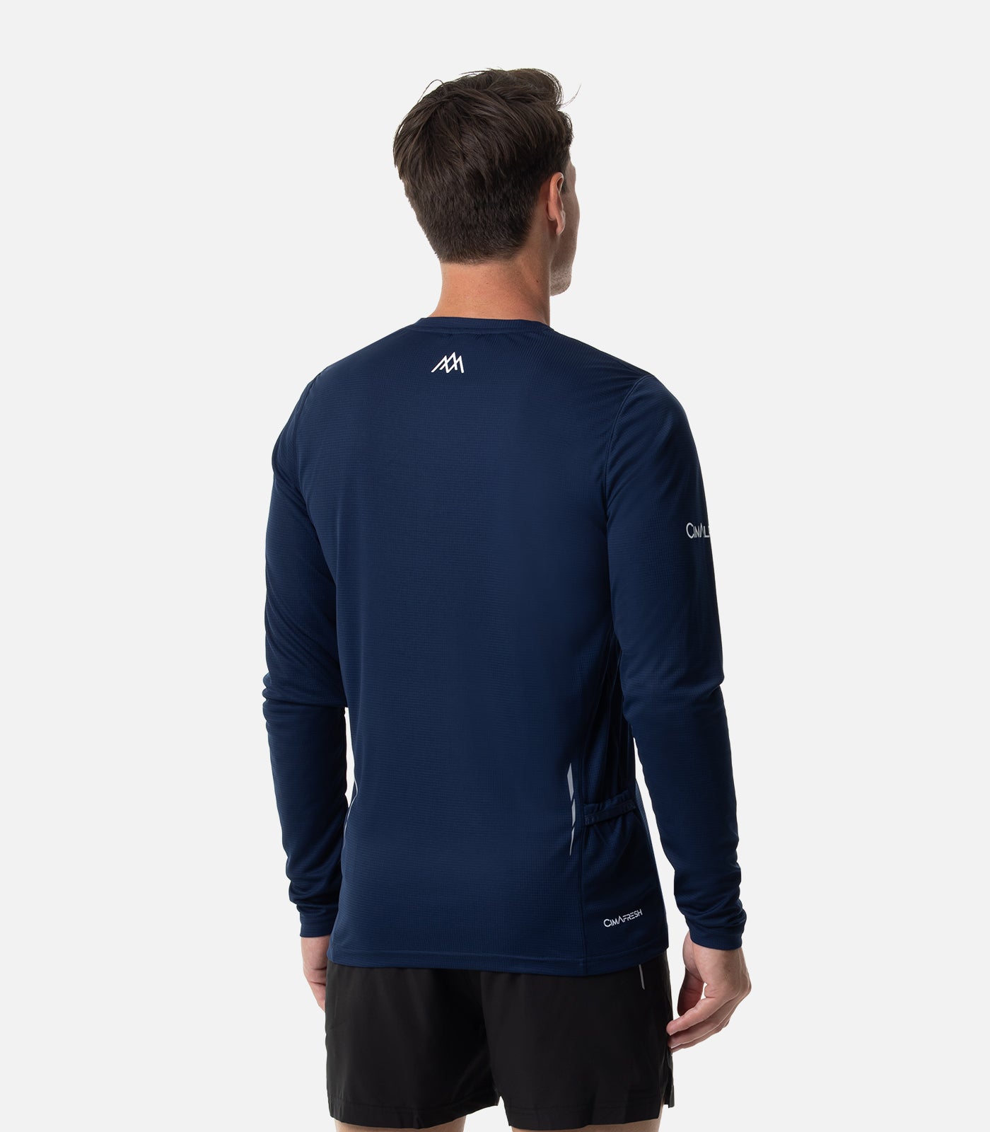 cimalp-french-montagnard-ls-t-shirt-trail-homme-marine-s image 4