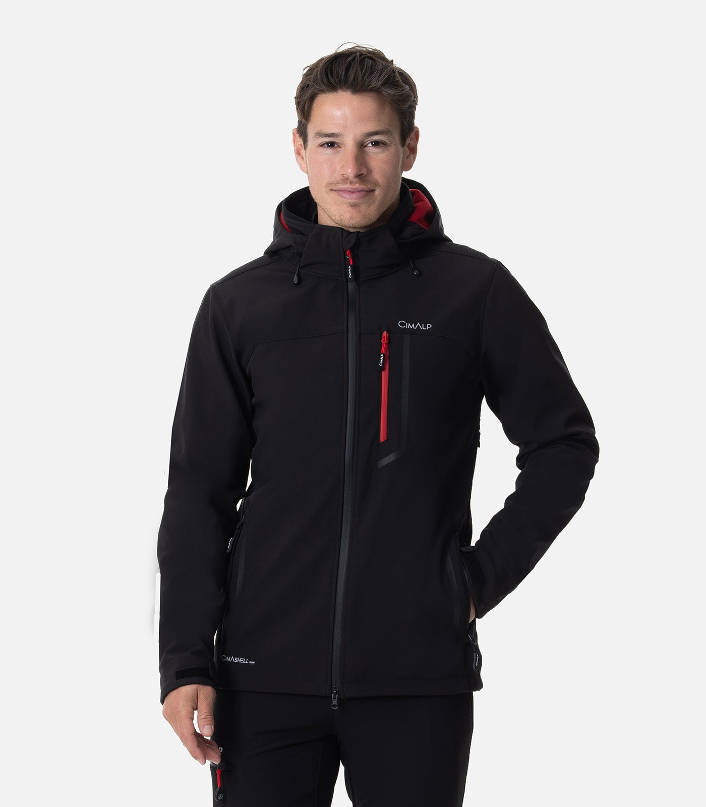 cimalp-dynamic-6-h-veste-softshell-homme-rouge-stretch image 1