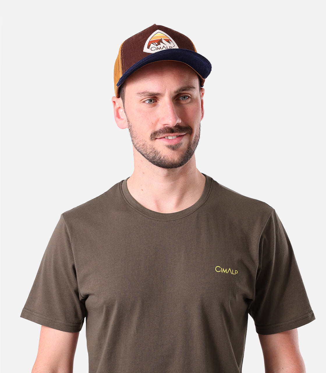 cimalp-map-3-h-t-shirt-randonn-e-homme-marron-anti-odeurs image 5