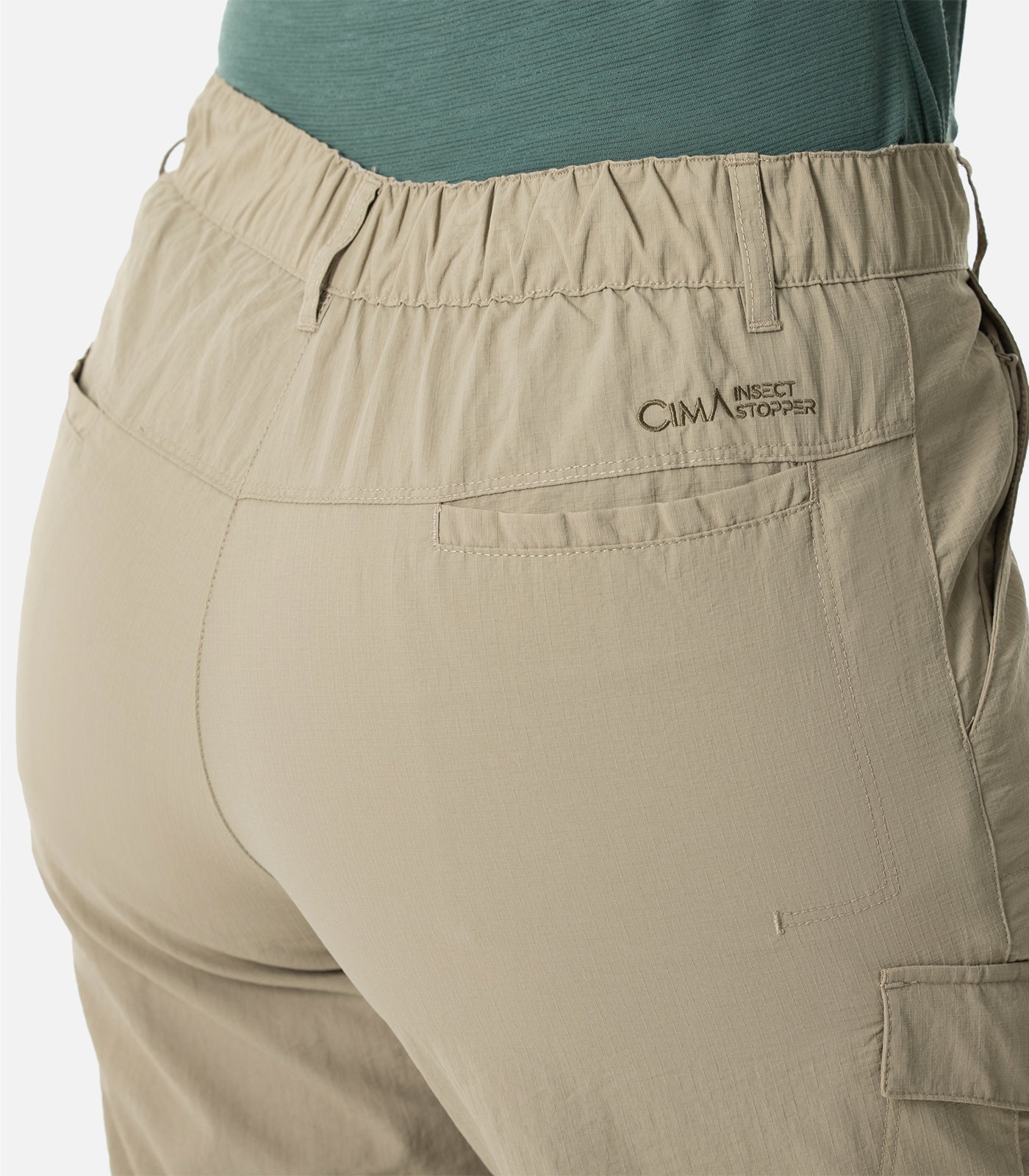 cimalp-carlita-court-2-f-short-randonn-e-anthracite-anti-moustiques image 5