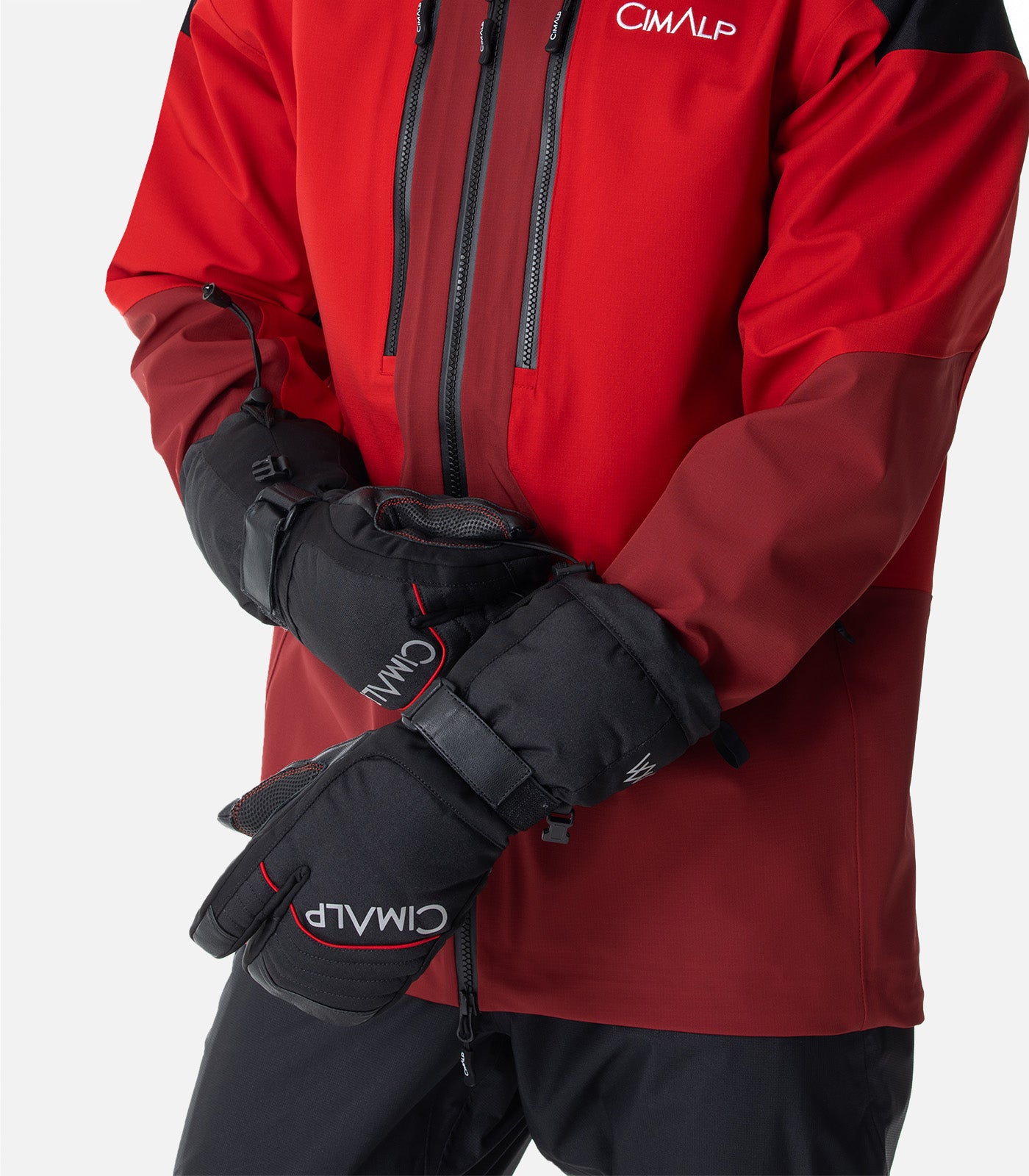 cimalp-3-fingers-2-gants-randonn-e-noir-imperm-ables image 2