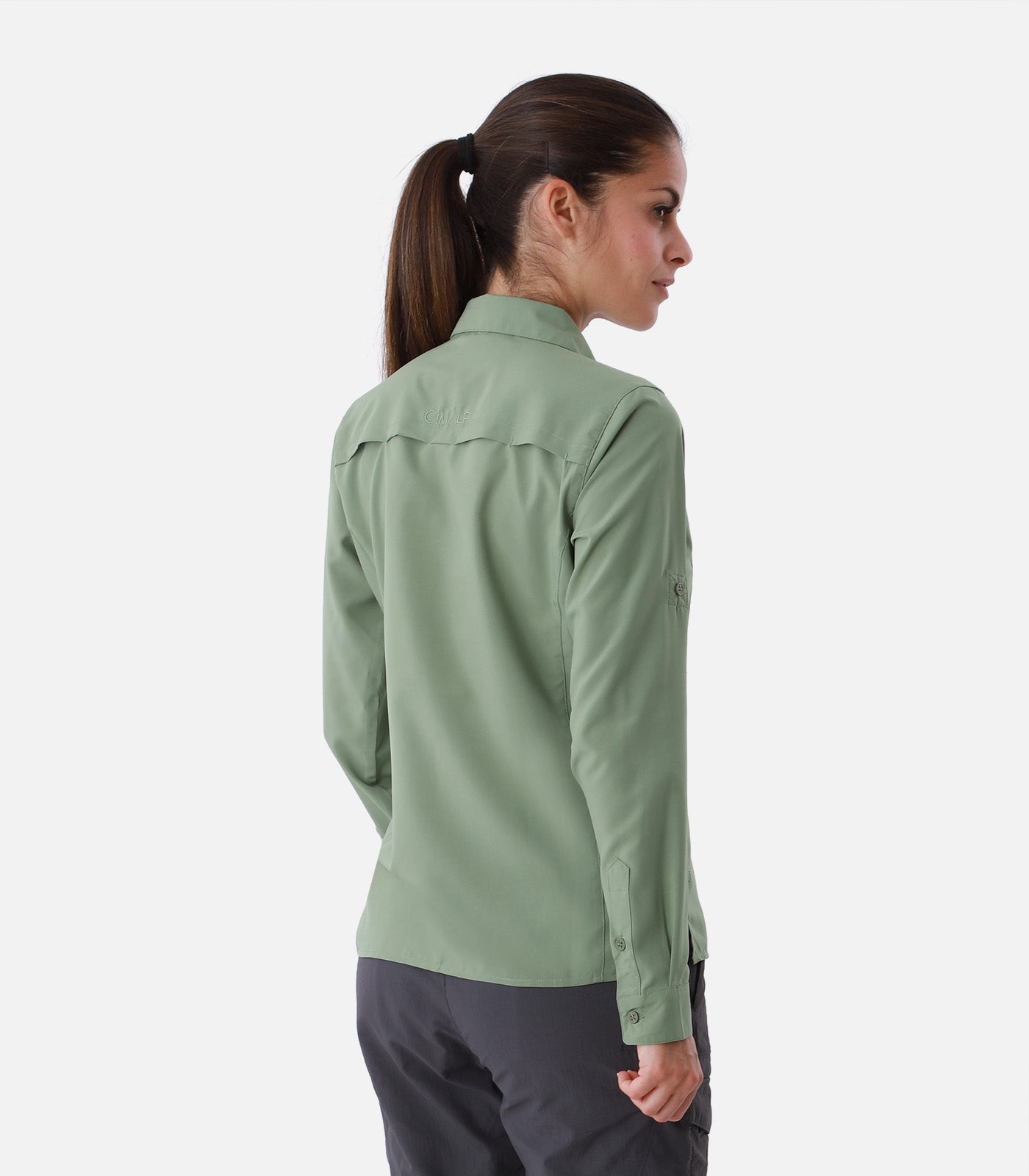 cimalp-alicante-4-f-chemise-trek-bleu-anti-uv-femme image 4