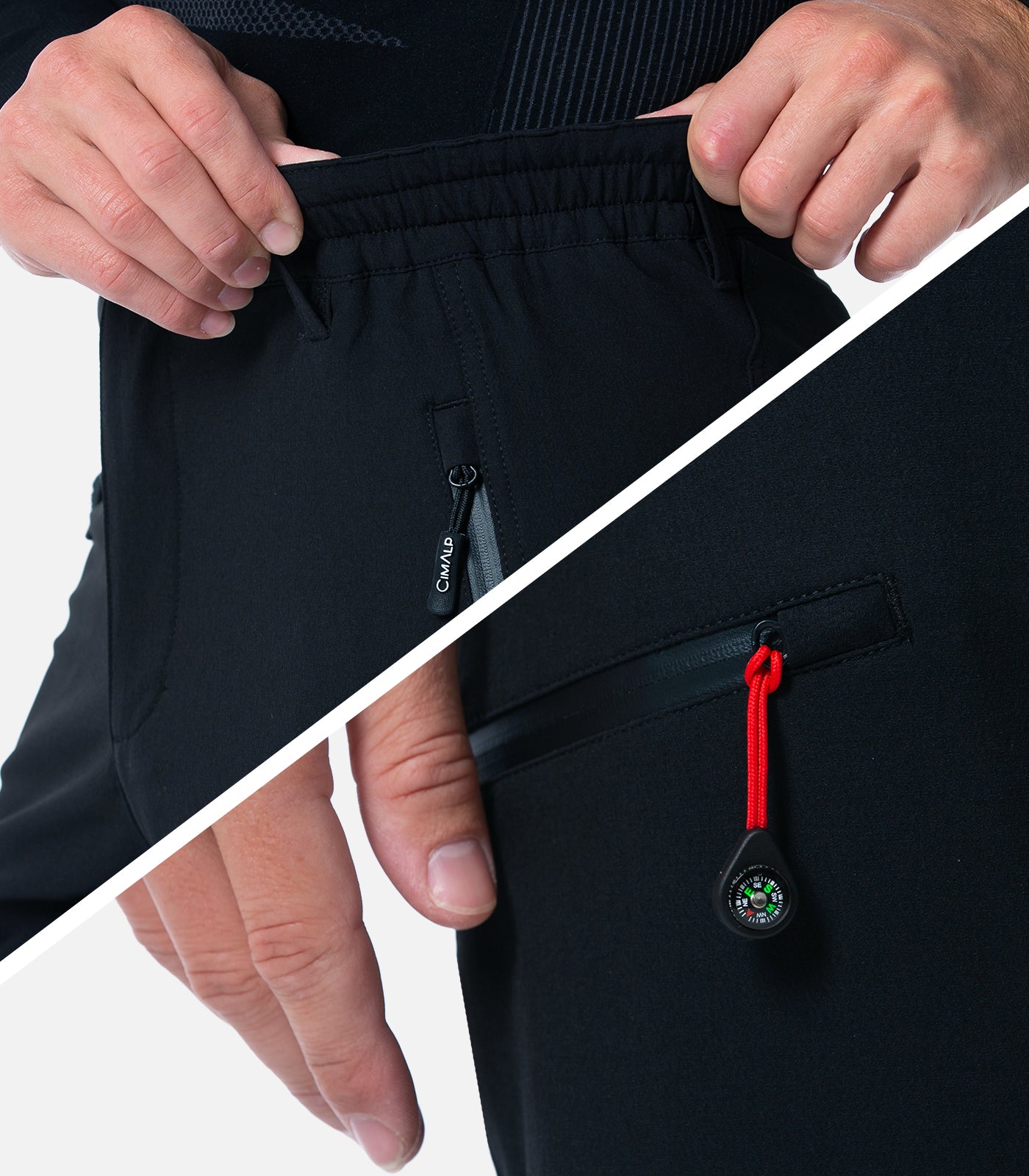 cimalp-explore-4-h-pantalon-randonn-e-homme-noir-stretch-renfort image 4