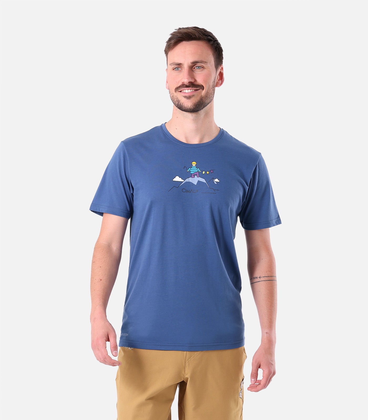 cimalp-alpinist-2-h-t-shirt-rando-homme-bleu image 1
