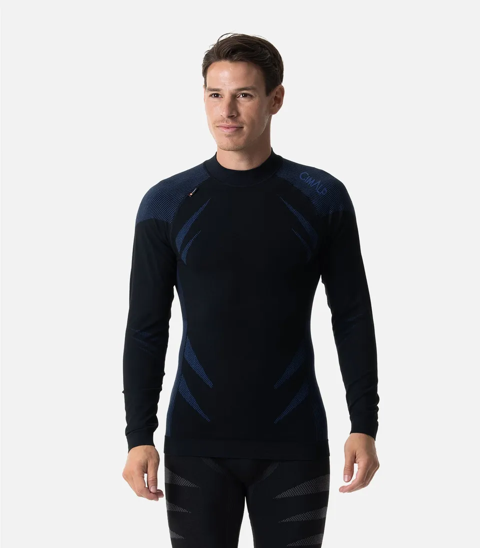 cimalp-strategic-top-5-h-haut-thermique-homme-noir-gris image 1