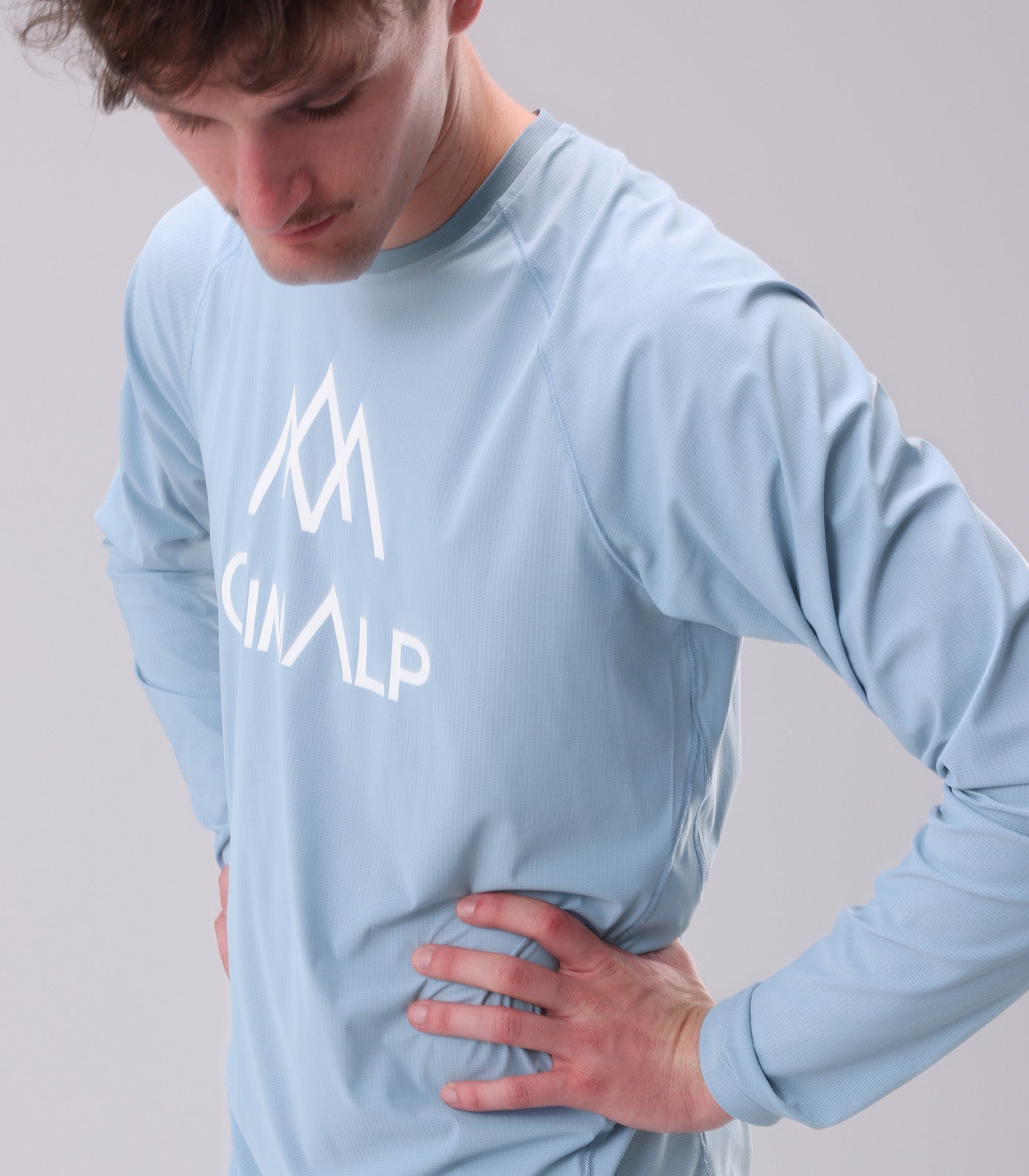 cimalp-team-ls-3-t-shirt-trail-manches-longues-bleu-gris image 2