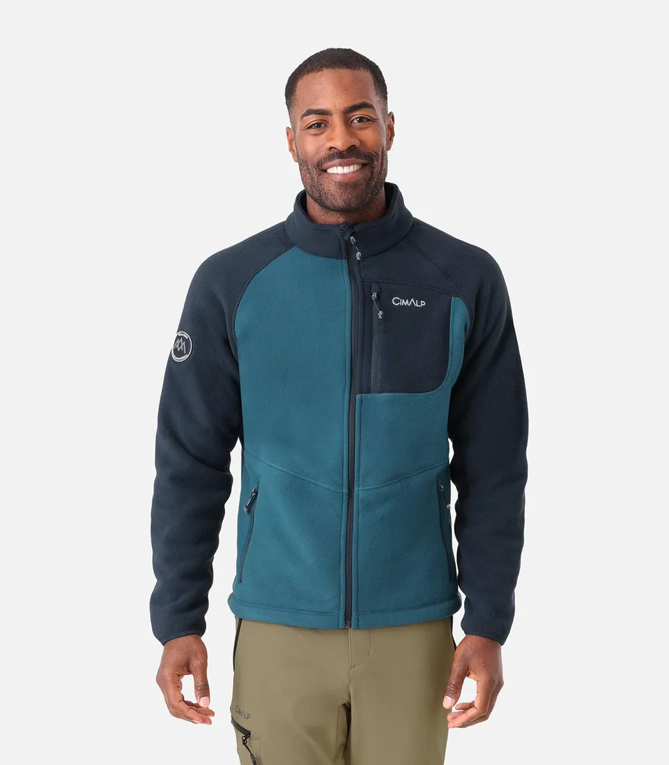 cimalp-canada-6-h-veste-polaire-homme-bleu-extra-warm image 1