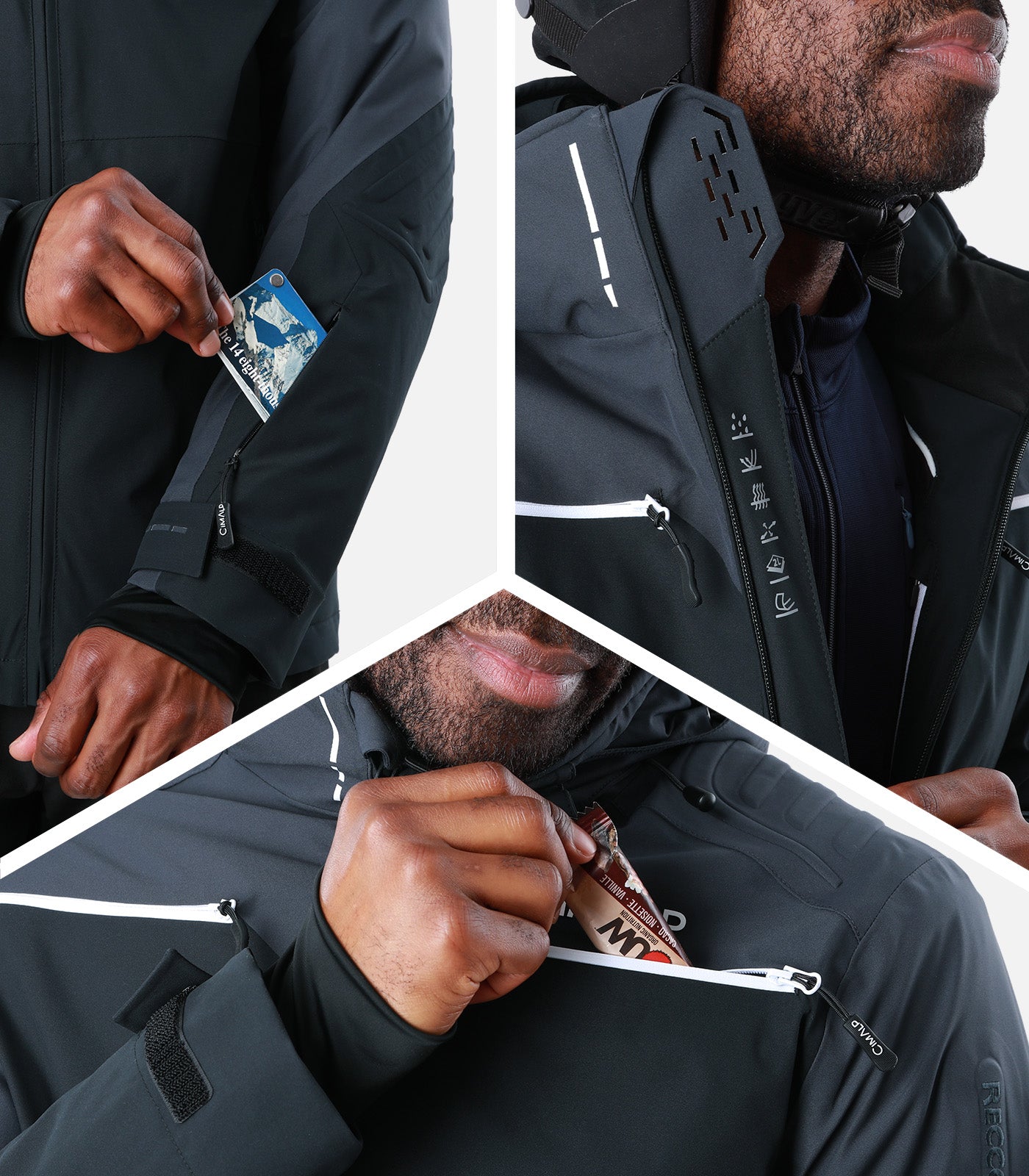 cimalp-sarennes-h-veste-ski-homme-noire-stretch image 6