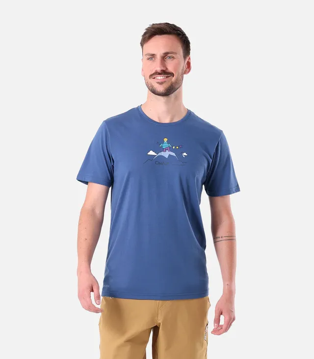 cimalp-alpinist-2-h-t-shirt-rando-homme-bleu image 1