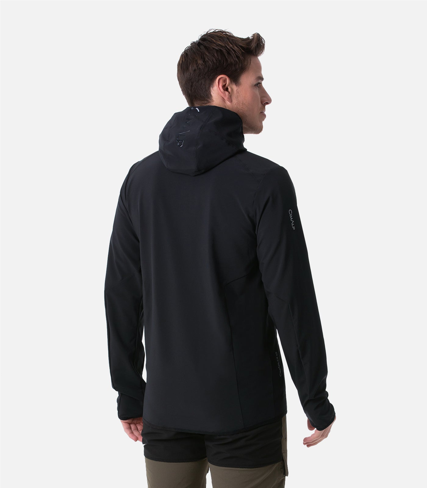 cimalp-cedero-3-h-veste-softshell-homme-kaki-coupe-vent image 4