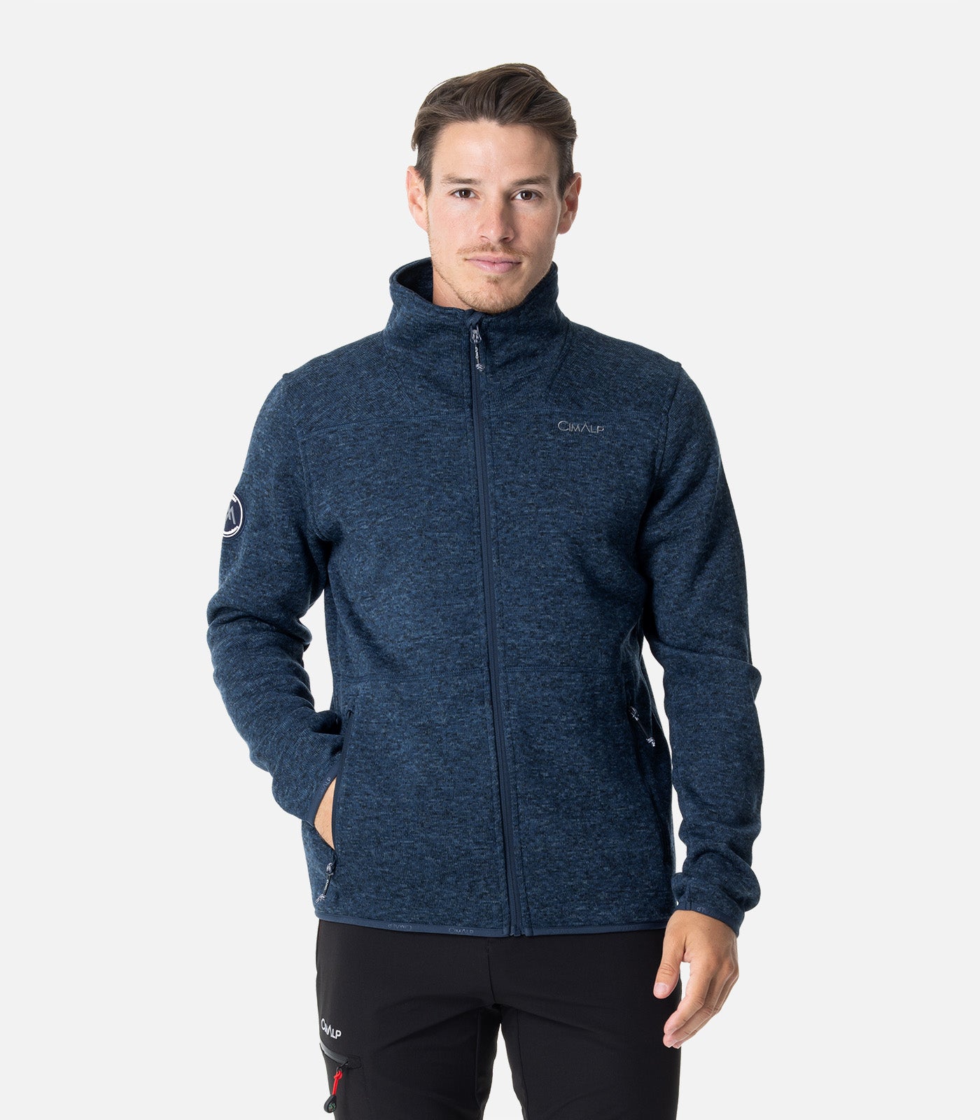 cimalp-royans-4-h-polaire-homme-aspect-laine-recycl-e image 7