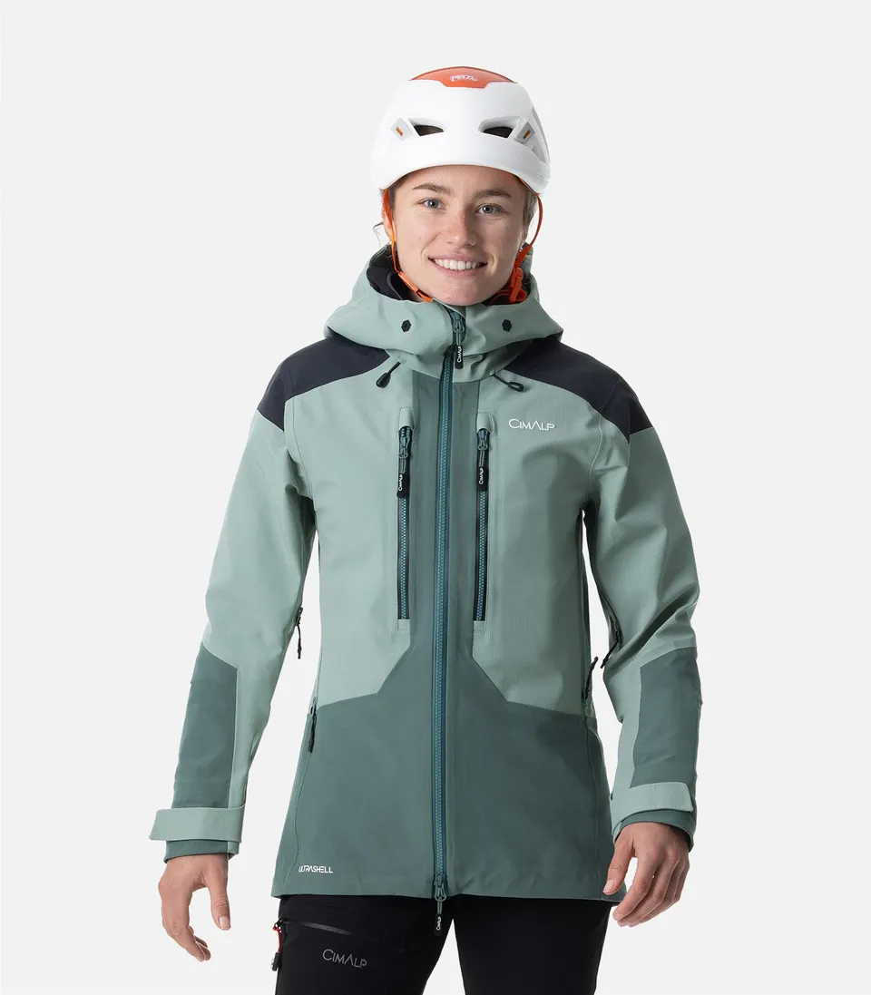 cimalp-guide-pro-f-veste-alpinisme-femme-violet-protection image 1