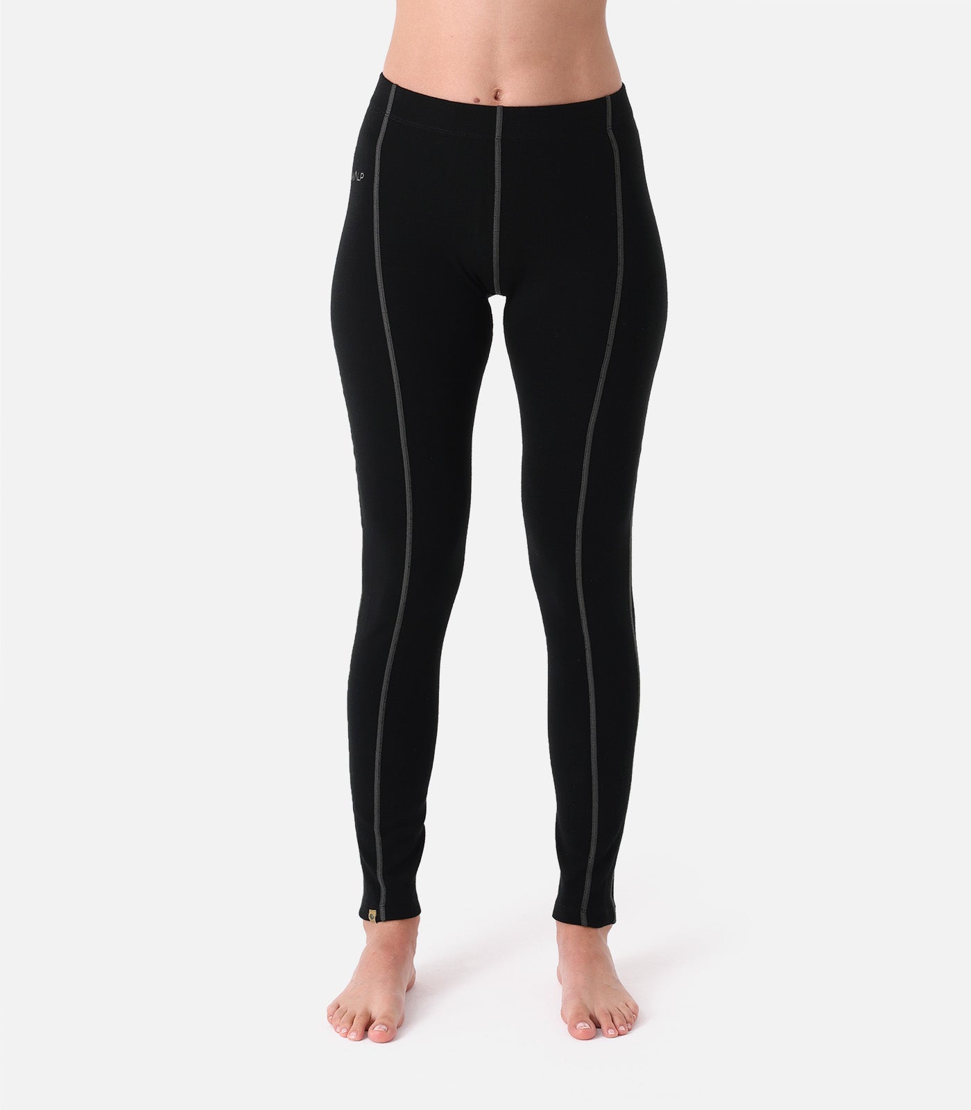 cimalp-wool-pant-240-collant-thermique-femme-noir-m-rinos image 5