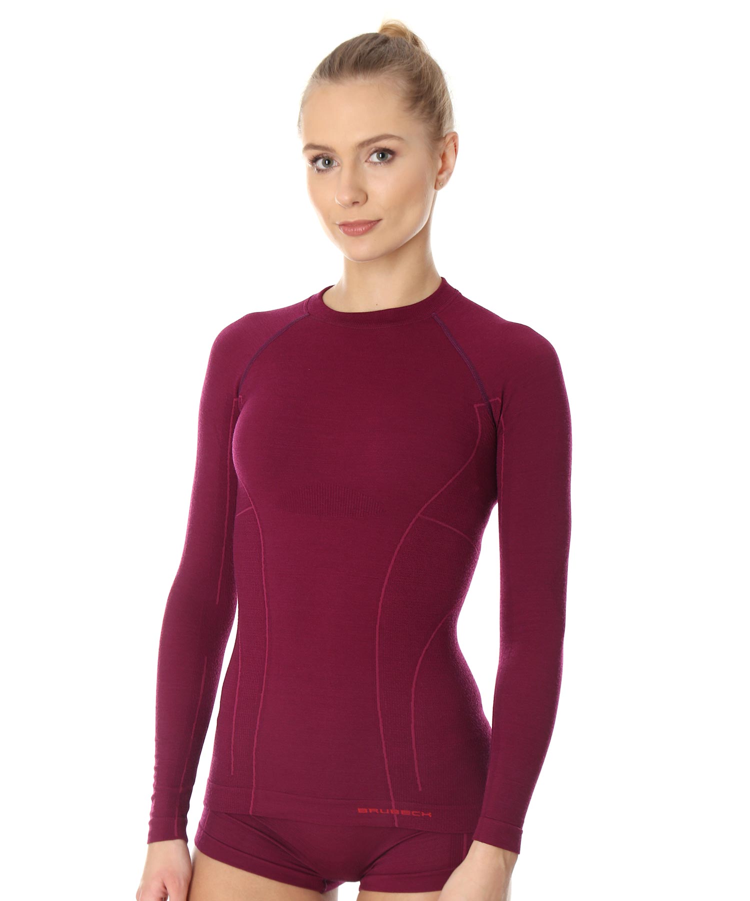 brubeck-active-wool-haut-femme-manches-longues-laine-merinos image 4