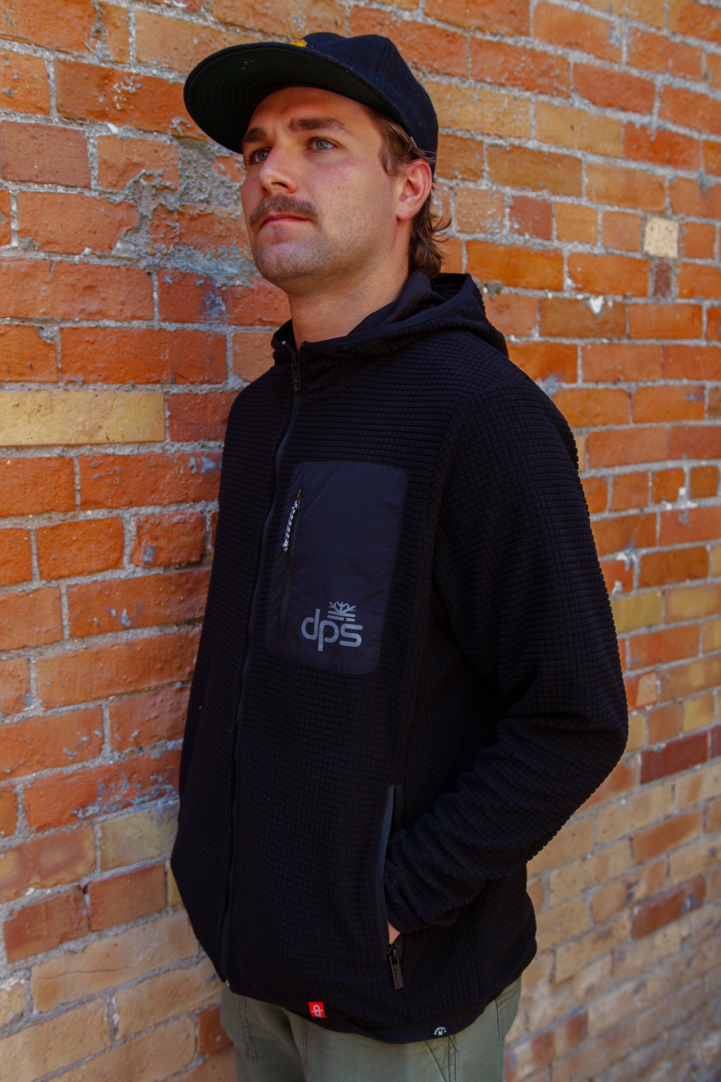 dps-lifestyle-fireside-full-zip-sweat-capuche-noir-m image 1