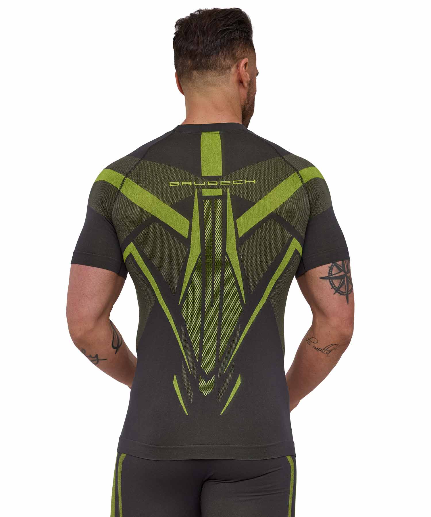 brubeck-dry-t-shirt-thermique-homme-manches-courtes-respirant image 2