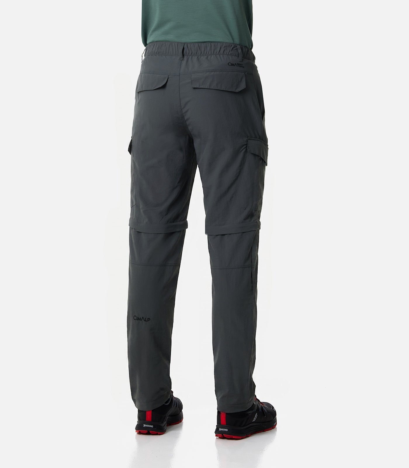 cimalp-katmandou-3-h-pantalon-randonn-e-anthracite-convertible image 4