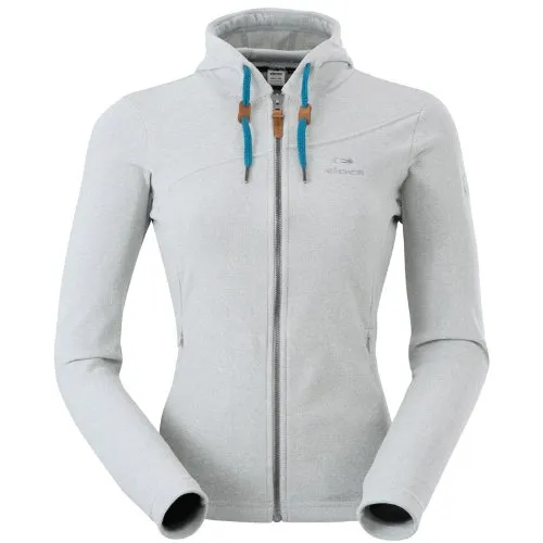 eider-belchamps-sweat-capuche-femme-polartec-perle image 1