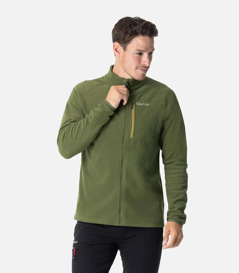 cimalp-artic-5-h-polaire-kaki-homme-outlet image 1
