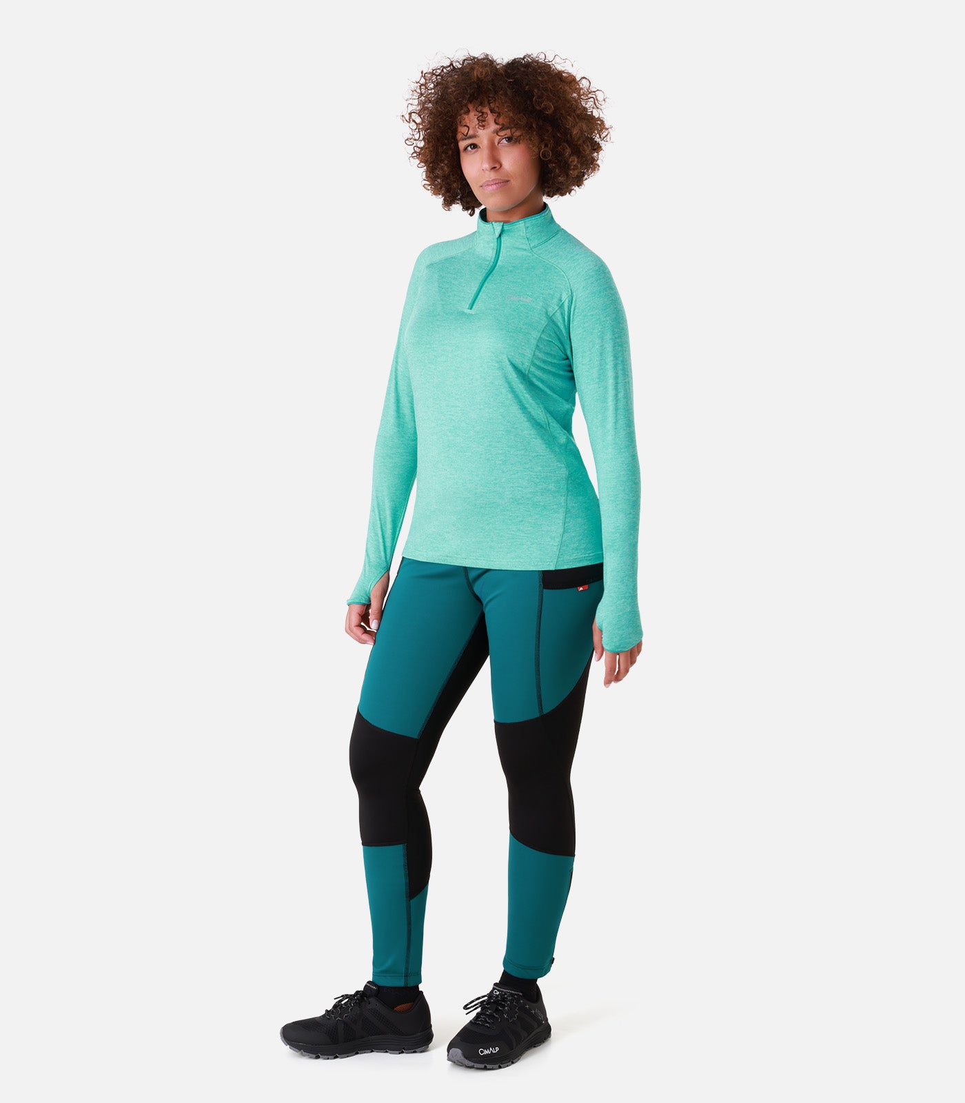 cimalp-winter-tight-4-f-collant-trail-femme-bleu-coupe-vent image 3