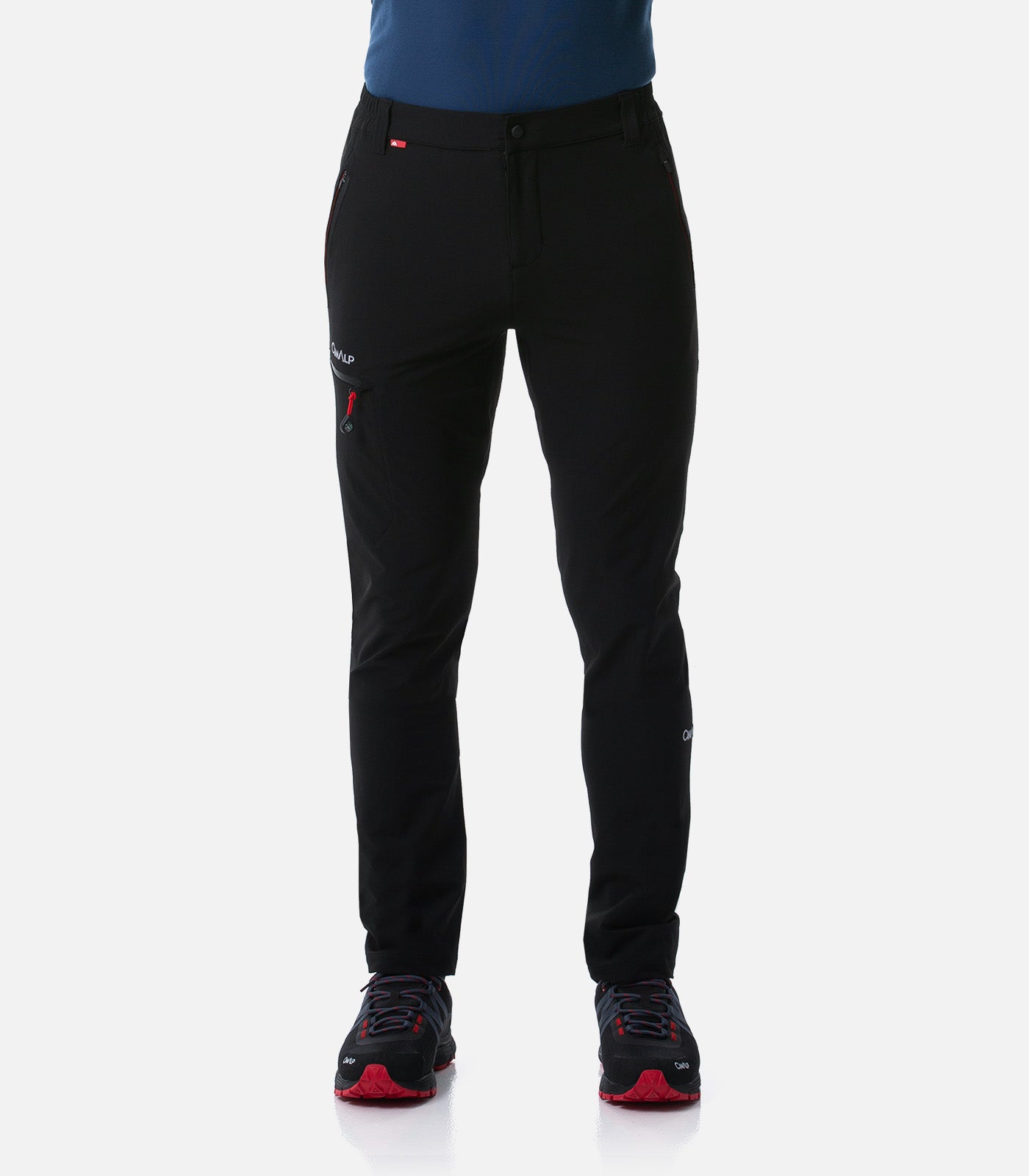 cimalp-albaron-court-h-pantalon-rando-homme-marine-stretch image 1