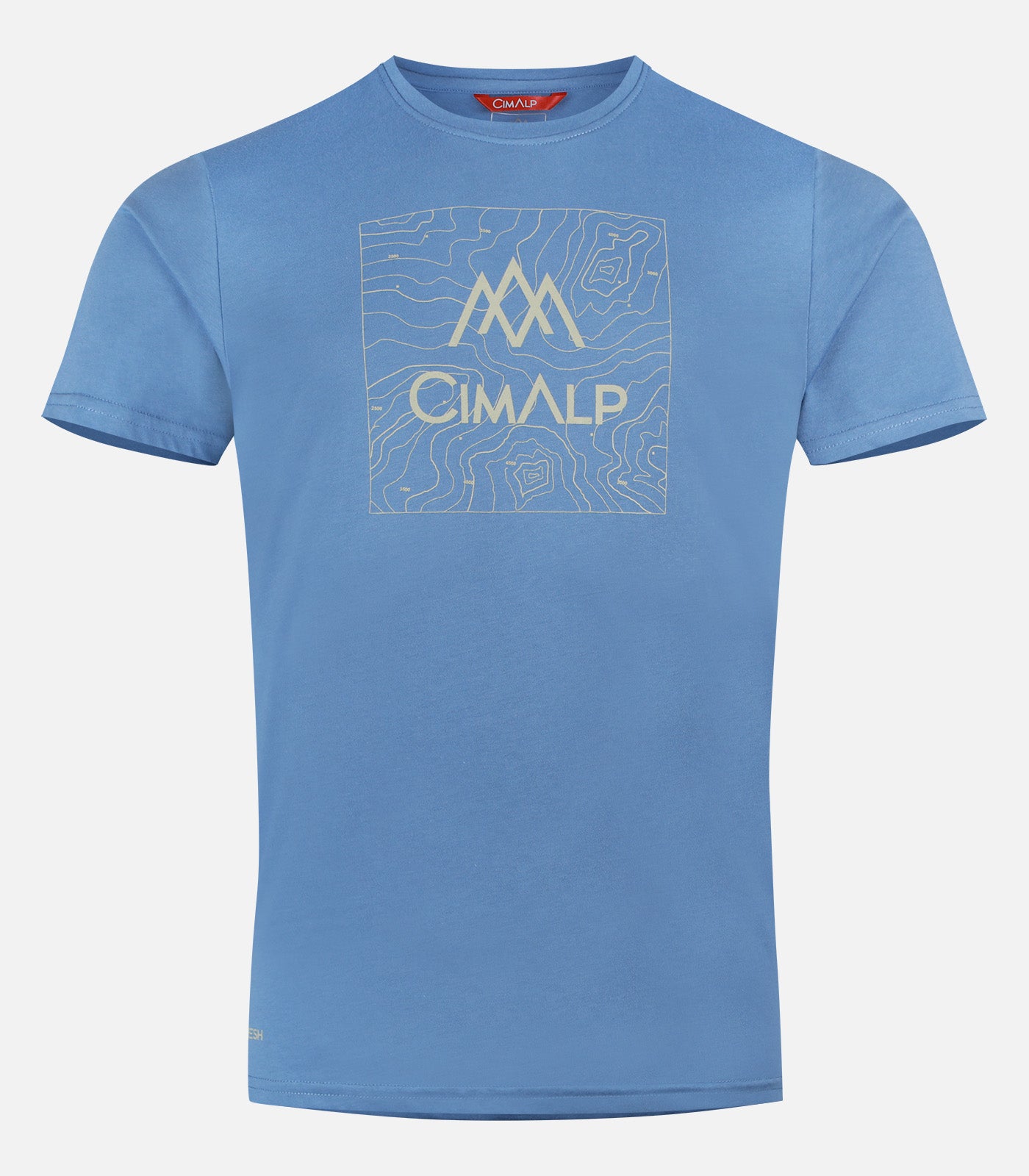 cimalp-map-2-h-t-shirt-rando-homme-bleu-anti-uv image 2