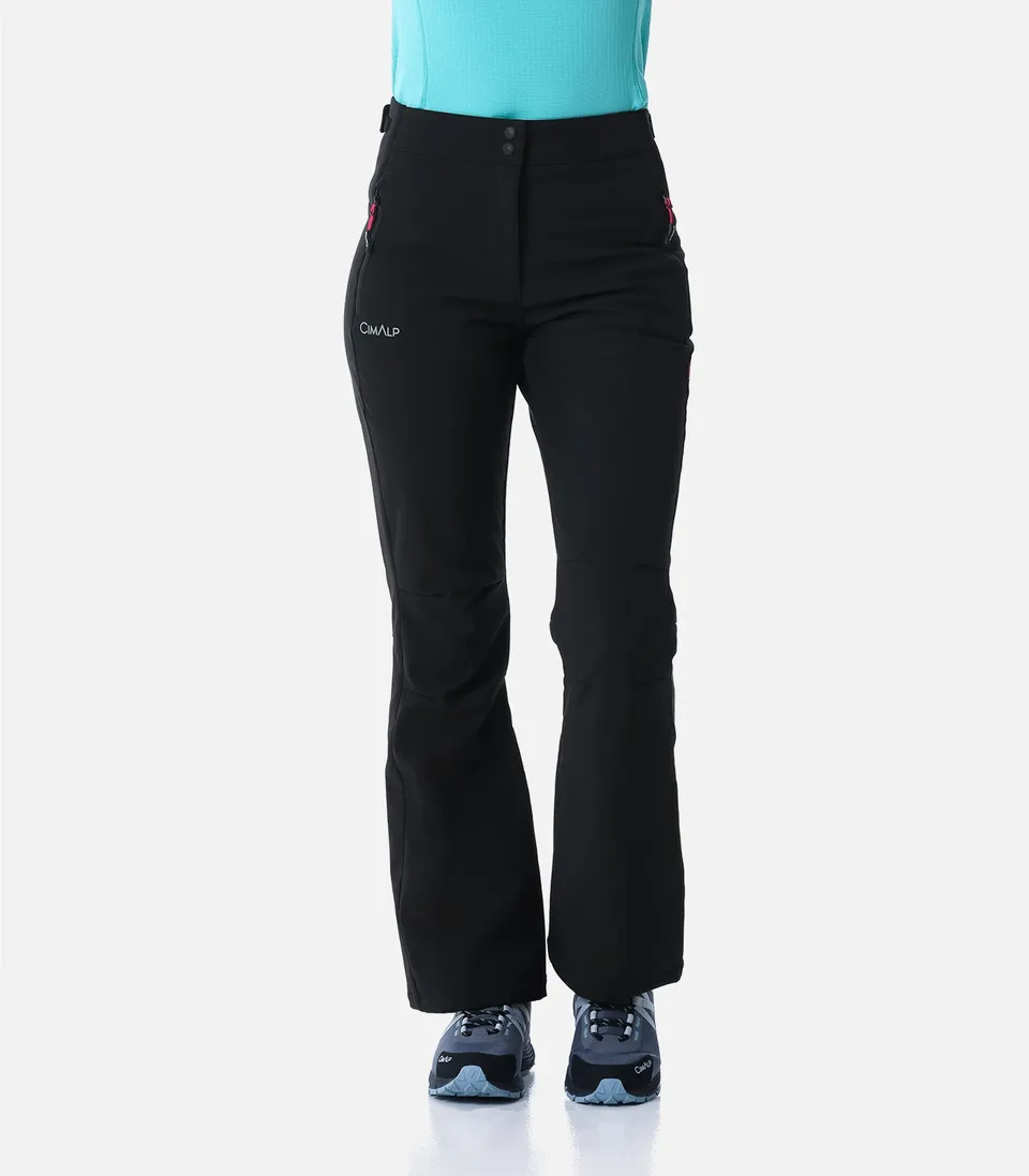 cimalp-snow-pant-4-f-pantalon-ski-femme-noir-softshell image 1