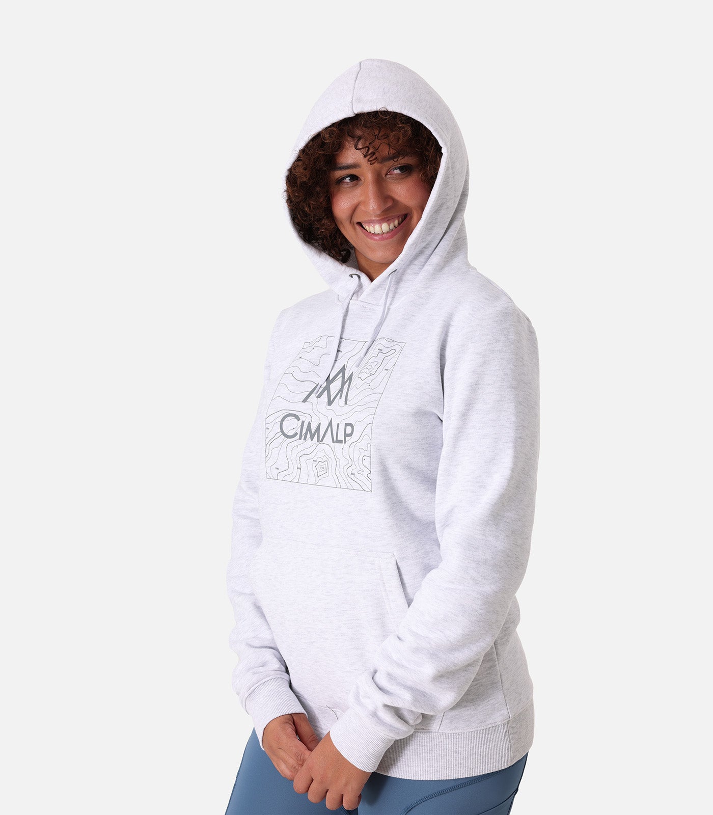 cimalp-icon-2-hoodie-sweat-capuche-brique-coton image 5