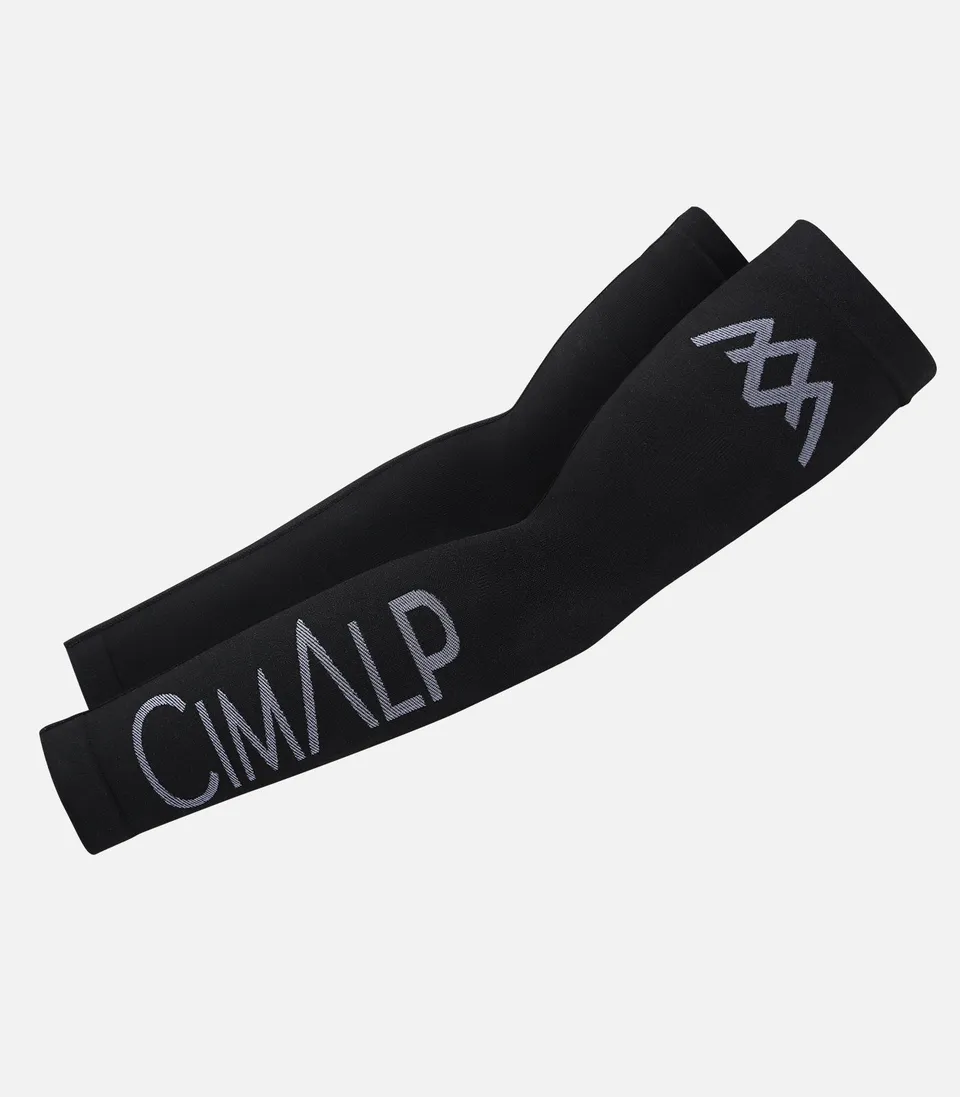 cimalp-run-sleeves-manchettes-trail-running-noir-thermique image 1