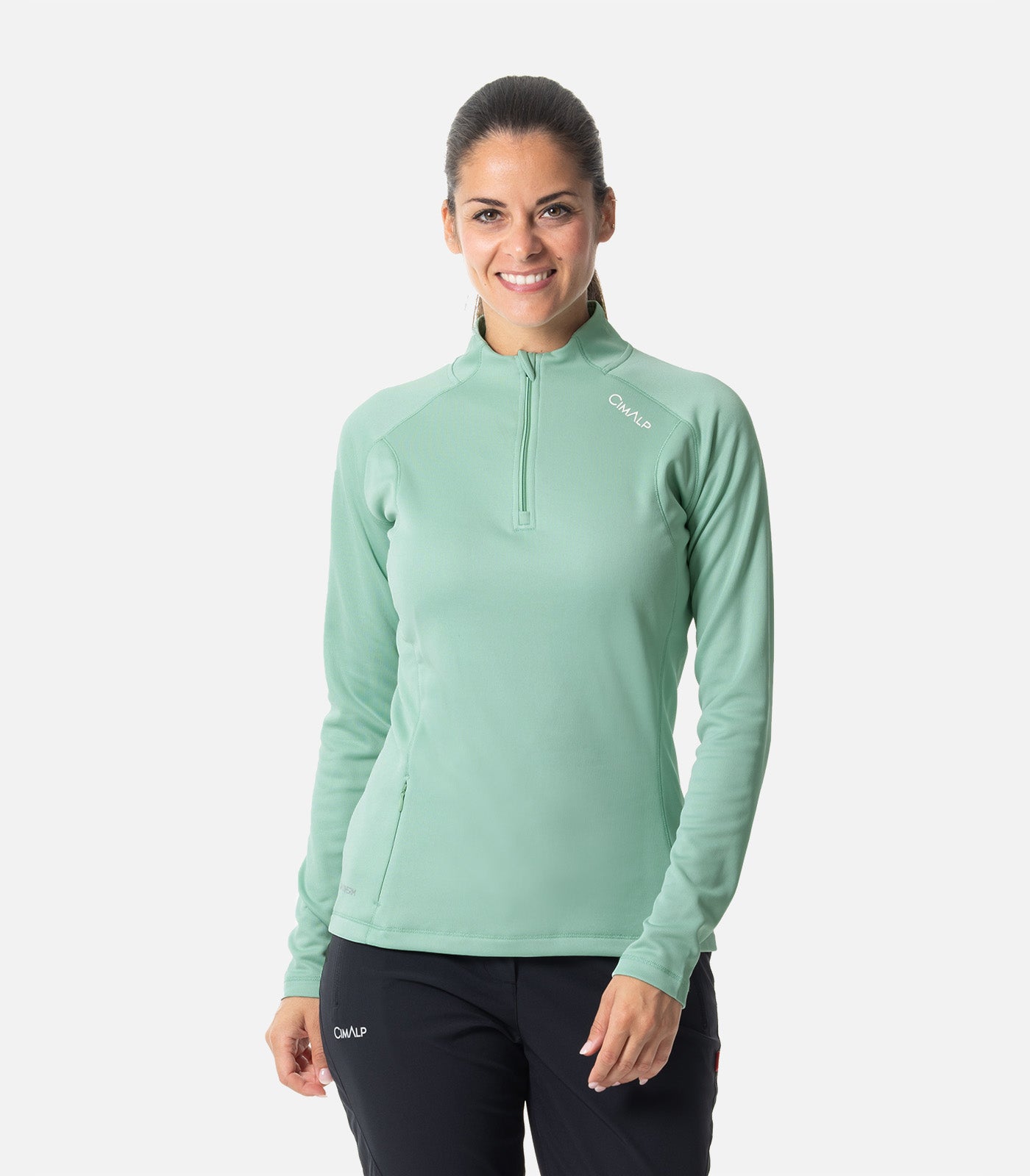 cimalp-teillon-f-veste-polaire-femme-menthe-chaude image 7