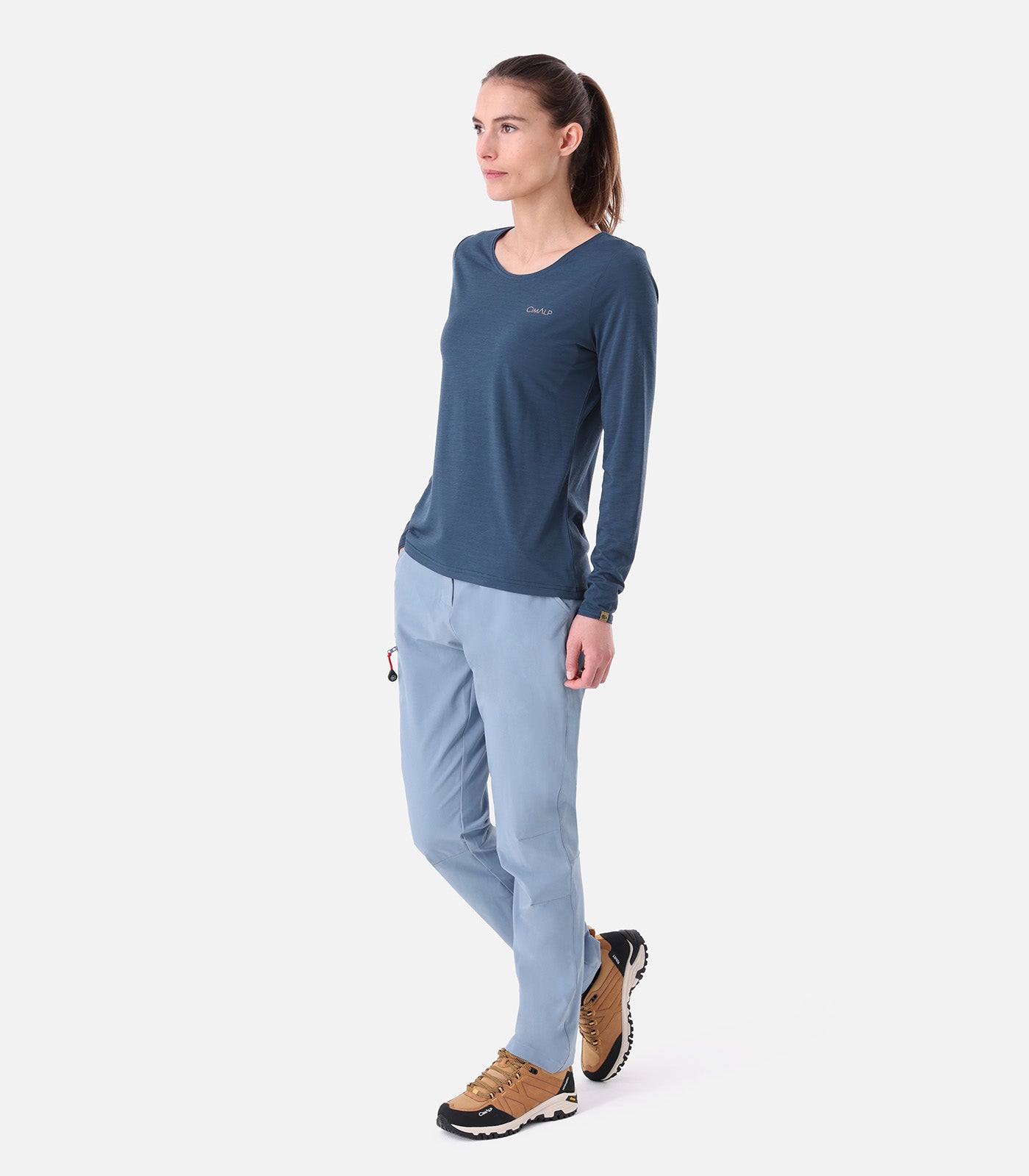 cimalp-levanna-3-f-pantalon-randonn-e-femme-vert-amande-ultra-l-ger image 3