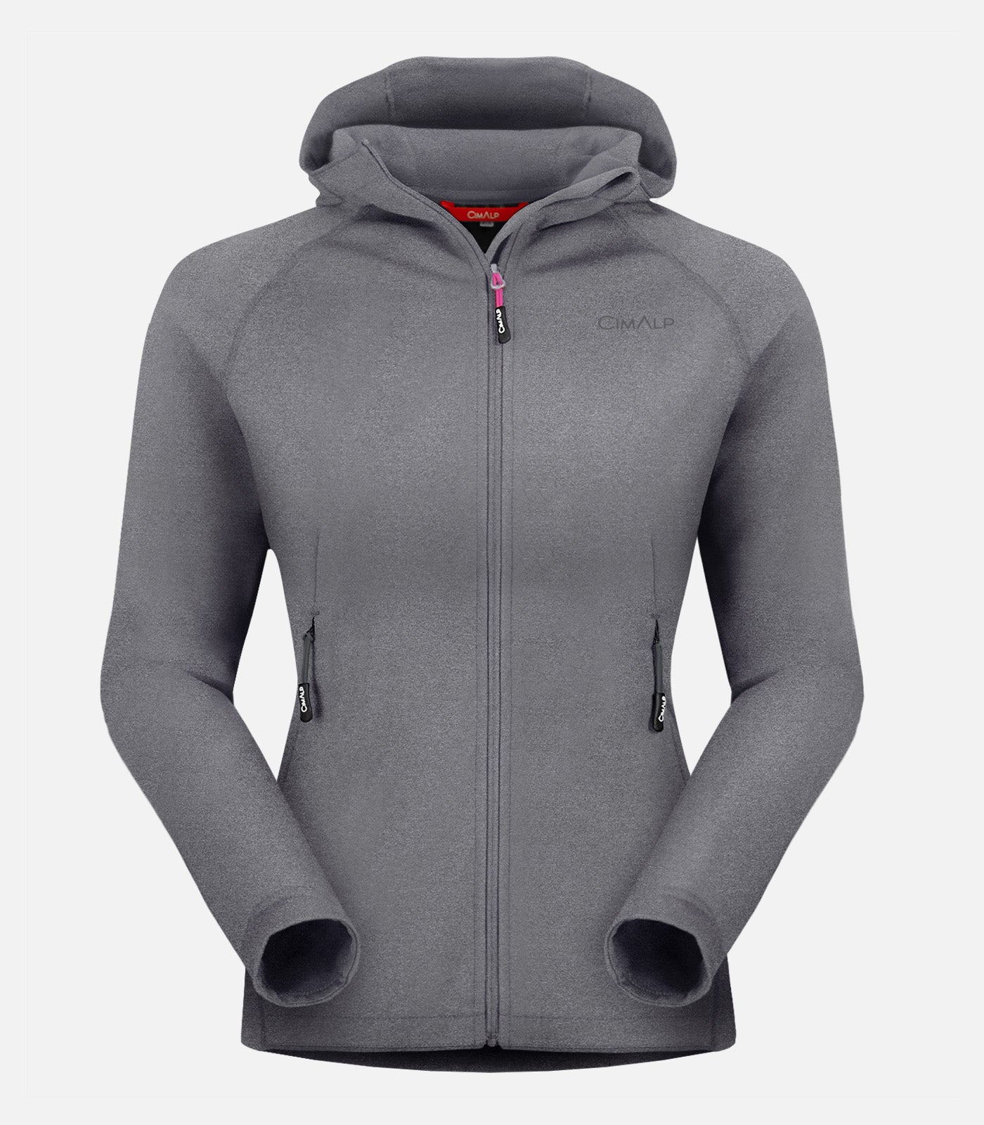 cimalp-orba-4-f-veste-polaire-femme-vert-amande-coupe-vent image 2