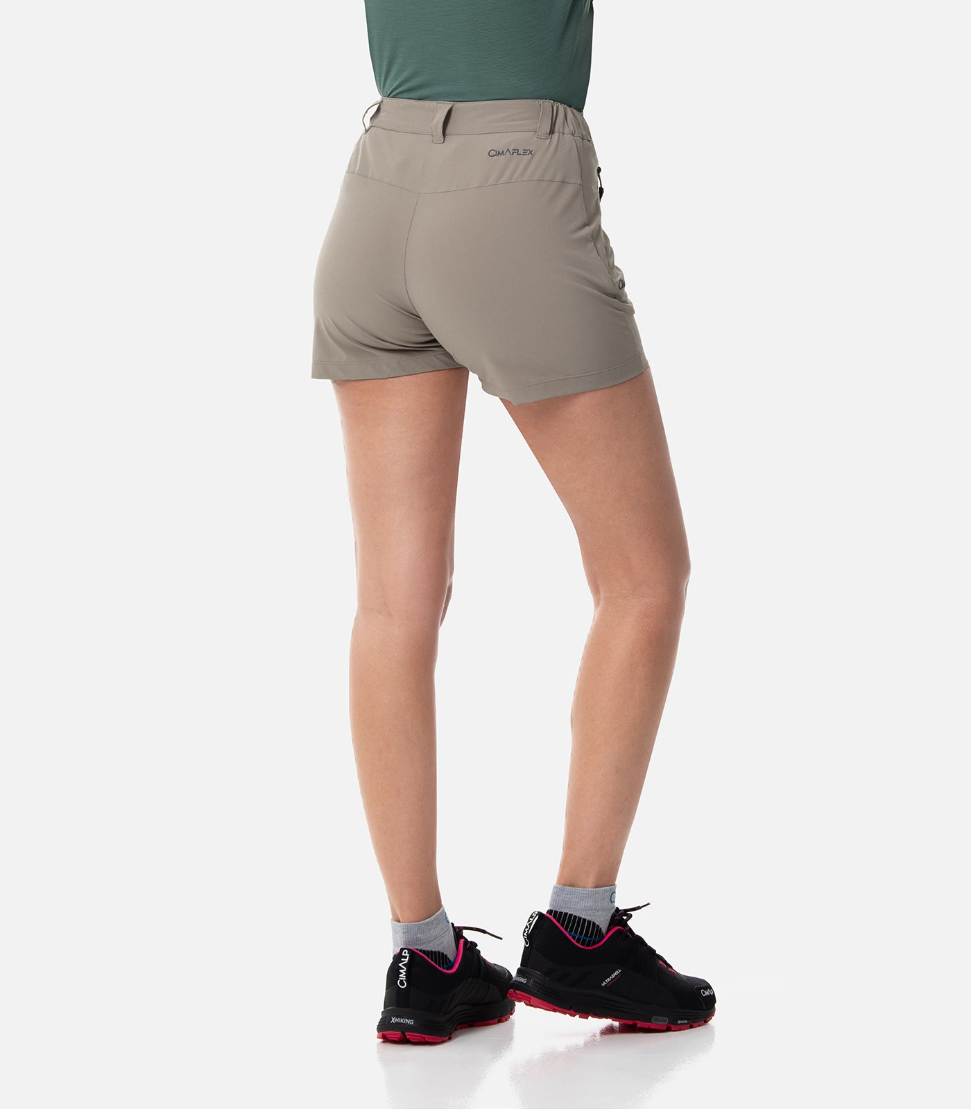 cimalp-aerra-court-2-f-short-randonn-e-femme-sable-stretch image 4