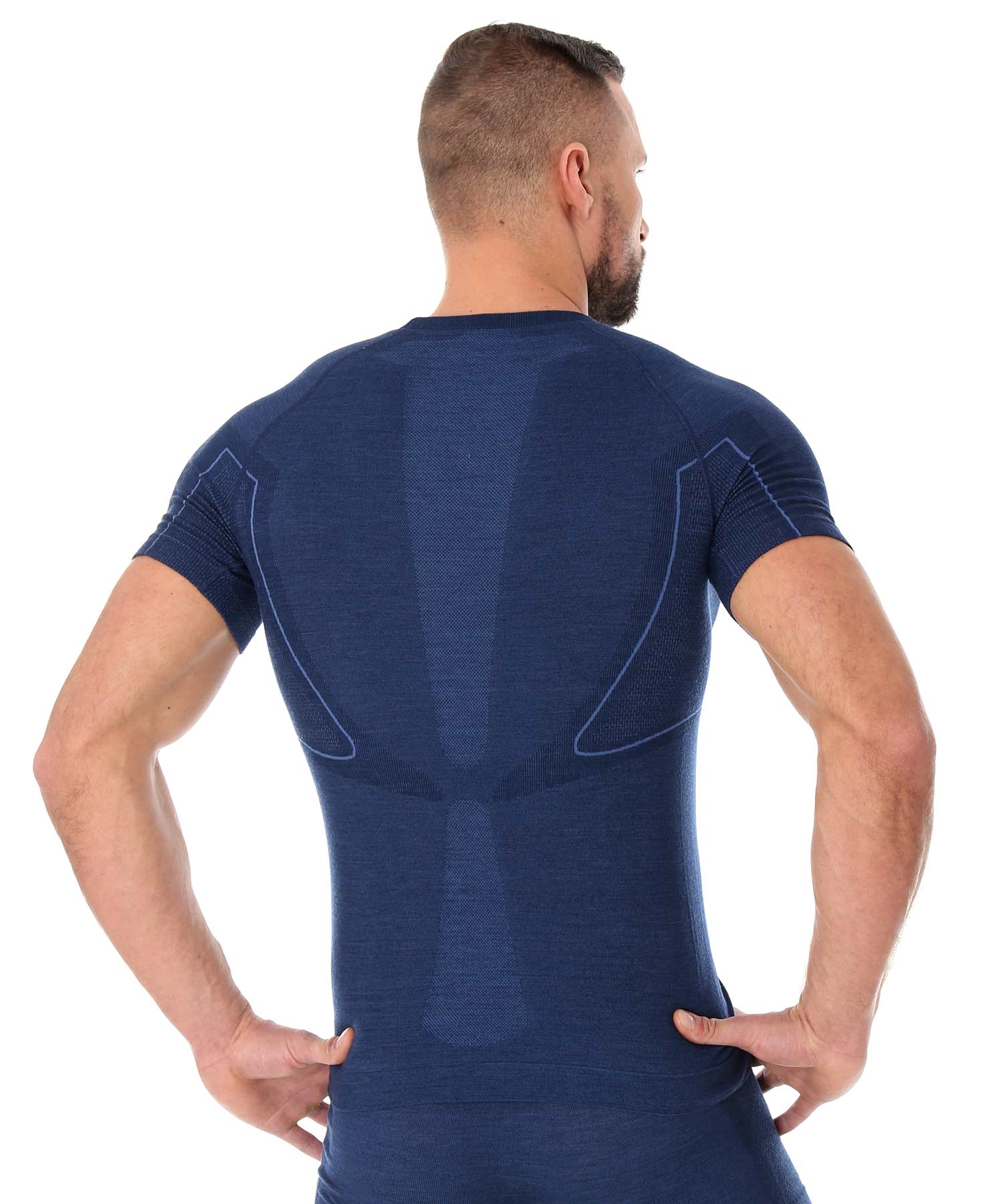 brubeck-active-wool-t-shirt-merino-homme-manche-courte image 5