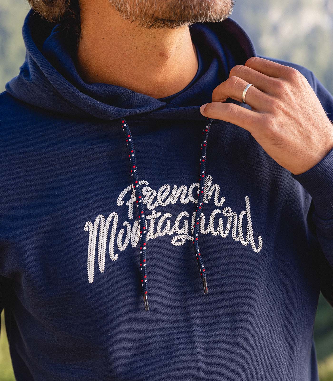 cimalp-french-hoodie-sweat-capuche-marine-coton image 8