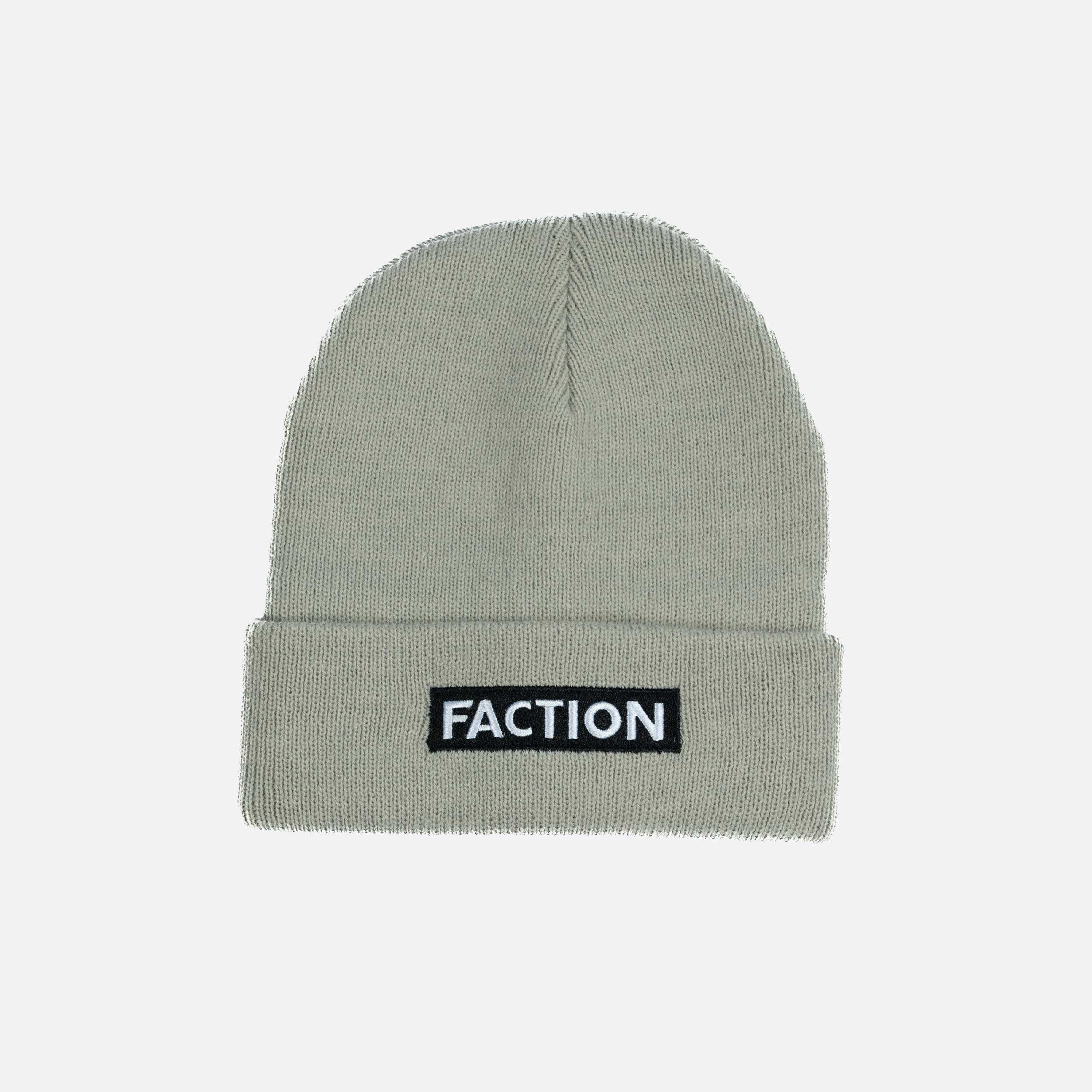 faction-logo-beanie-bonnet-tricot-chaud-taille-unique-2 image 1