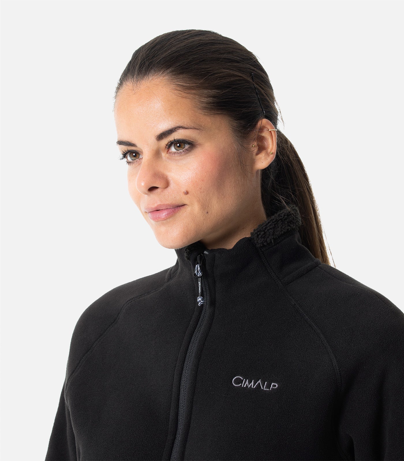 cimalp-norv-ge-6-f-polaire-femme-vert-fonc-chaude image 6