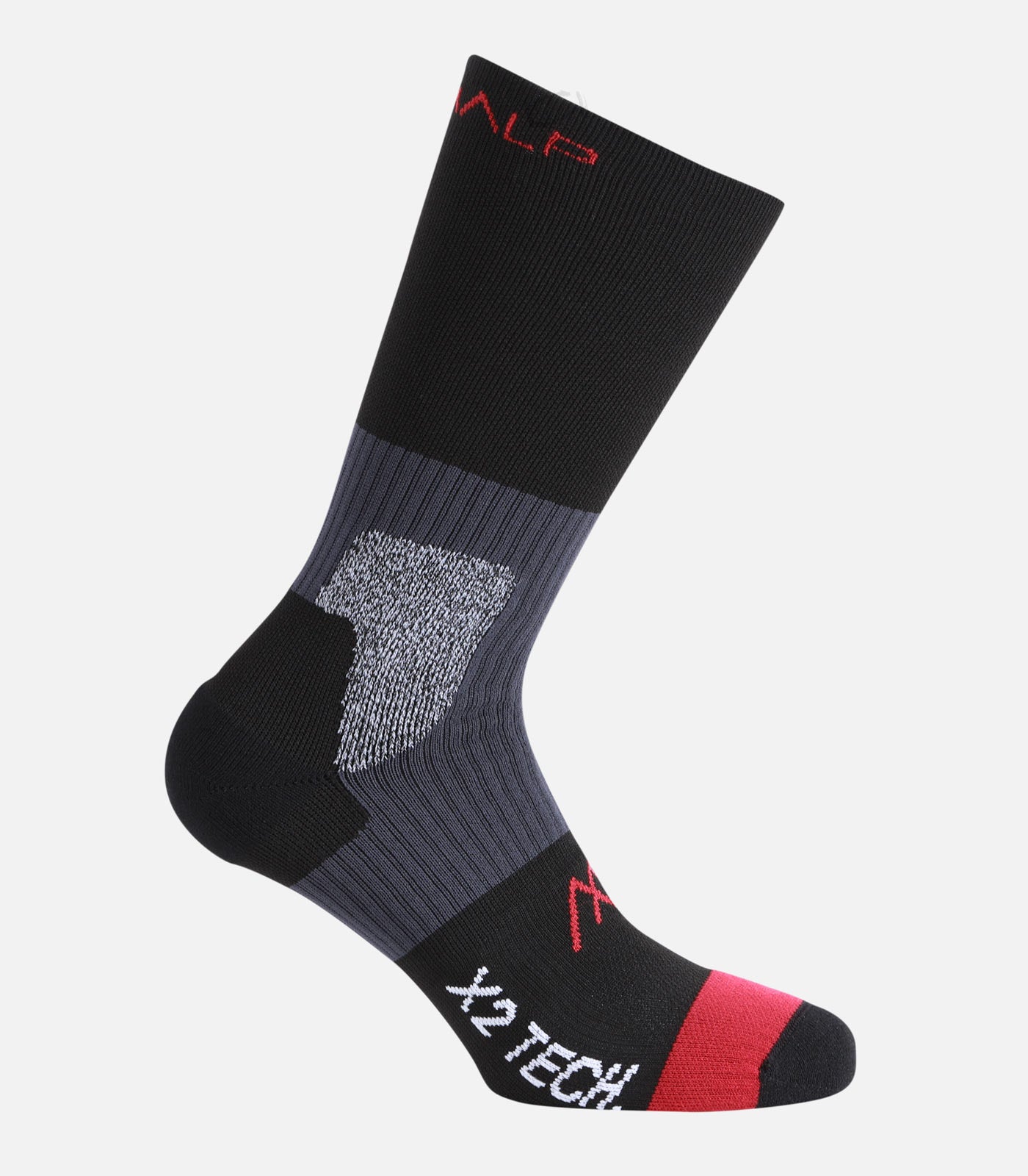 cimalp-x2-long-chaussettes-rando-double-peau-bleu-39-41 image 2