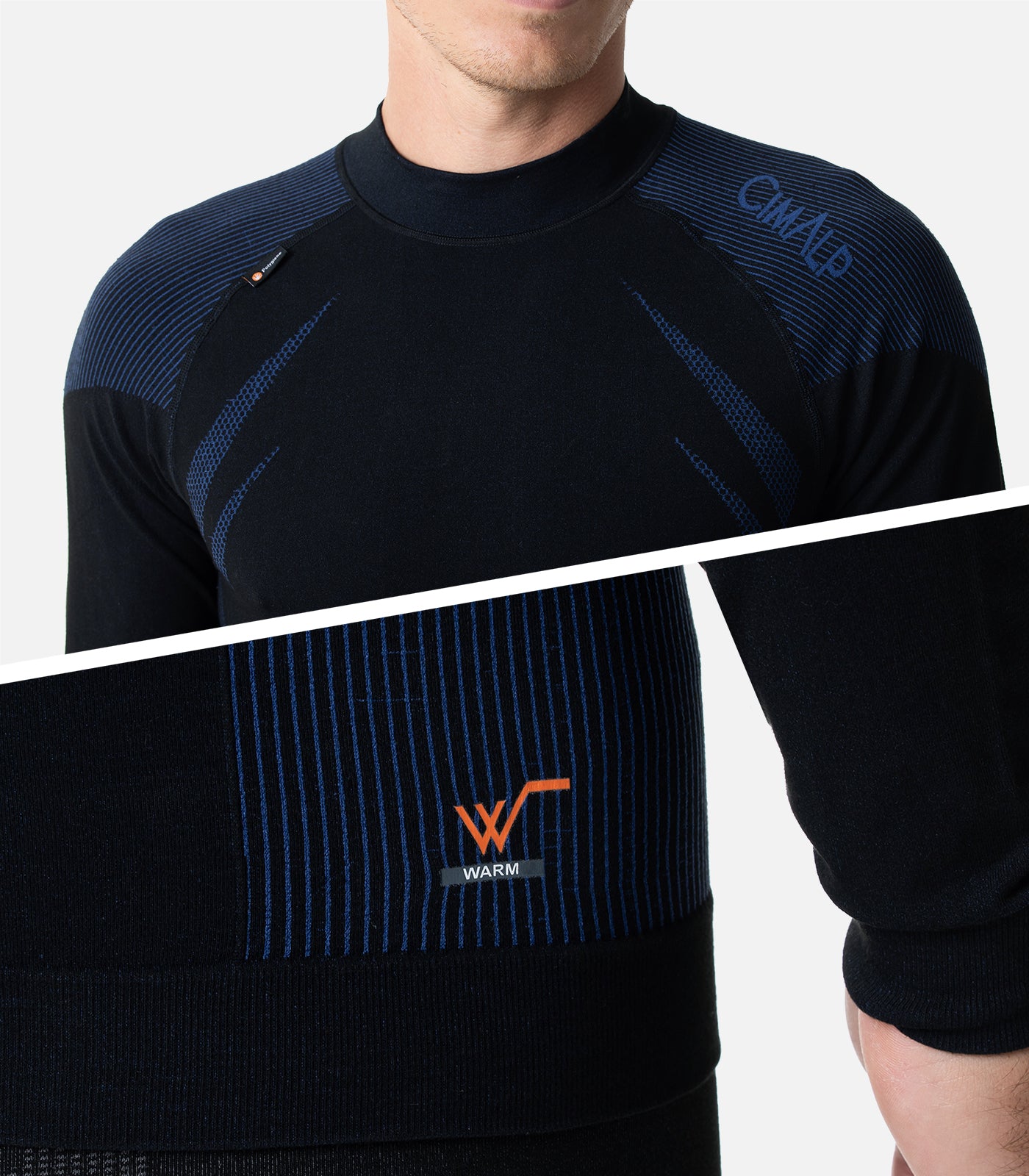 cimalp-strategic-top-5-h-haut-thermique-homme-noir-gris image 5