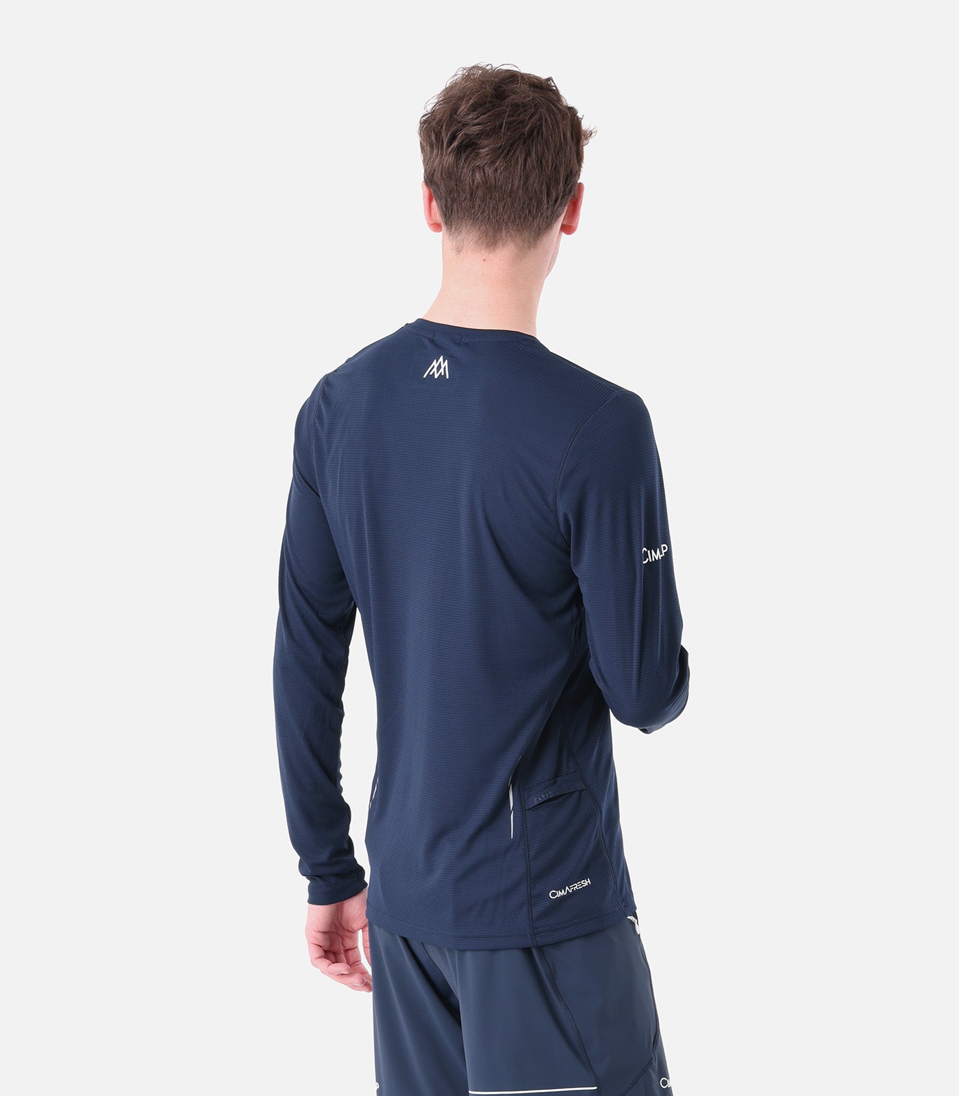 cimalp-french-montagnard-ls-2-h-t-shirt-trail-homme-vert image 8