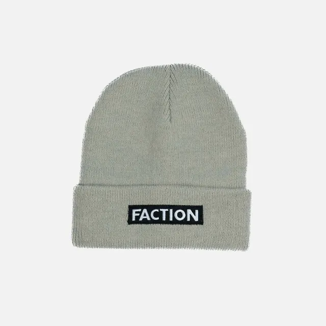 faction-logo-beanie-bonnet-tricot-chaud-taille-unique-2 image 1