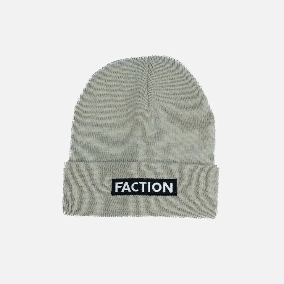 faction-logo-beanie-bonnet-tricot-chaud-taille-unique-2 image 1